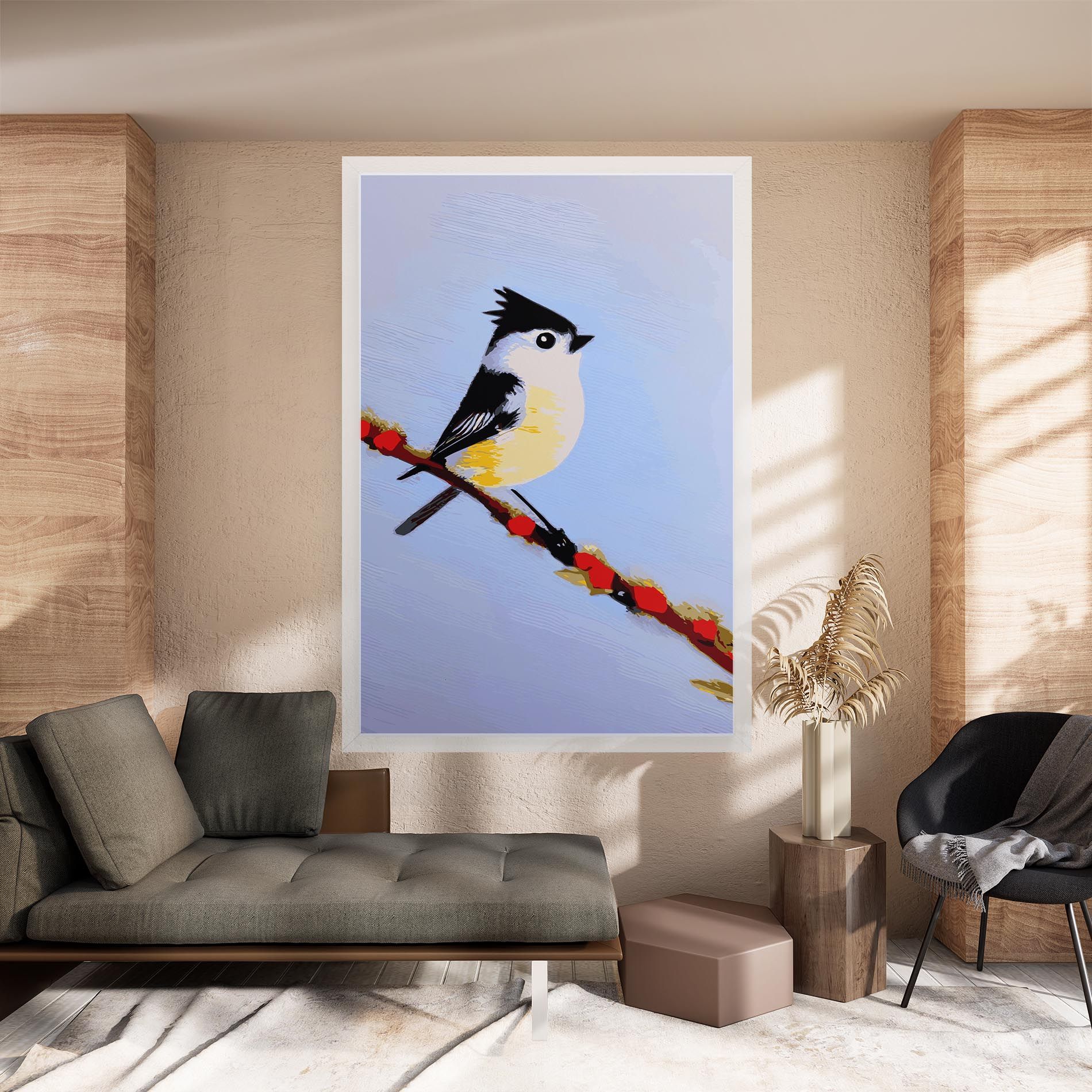 Bird Painting mockup 8
