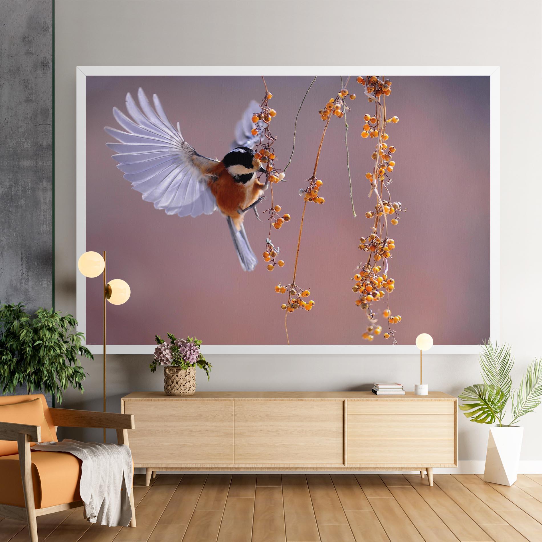 Картина на платно Woodpecker mockup 9