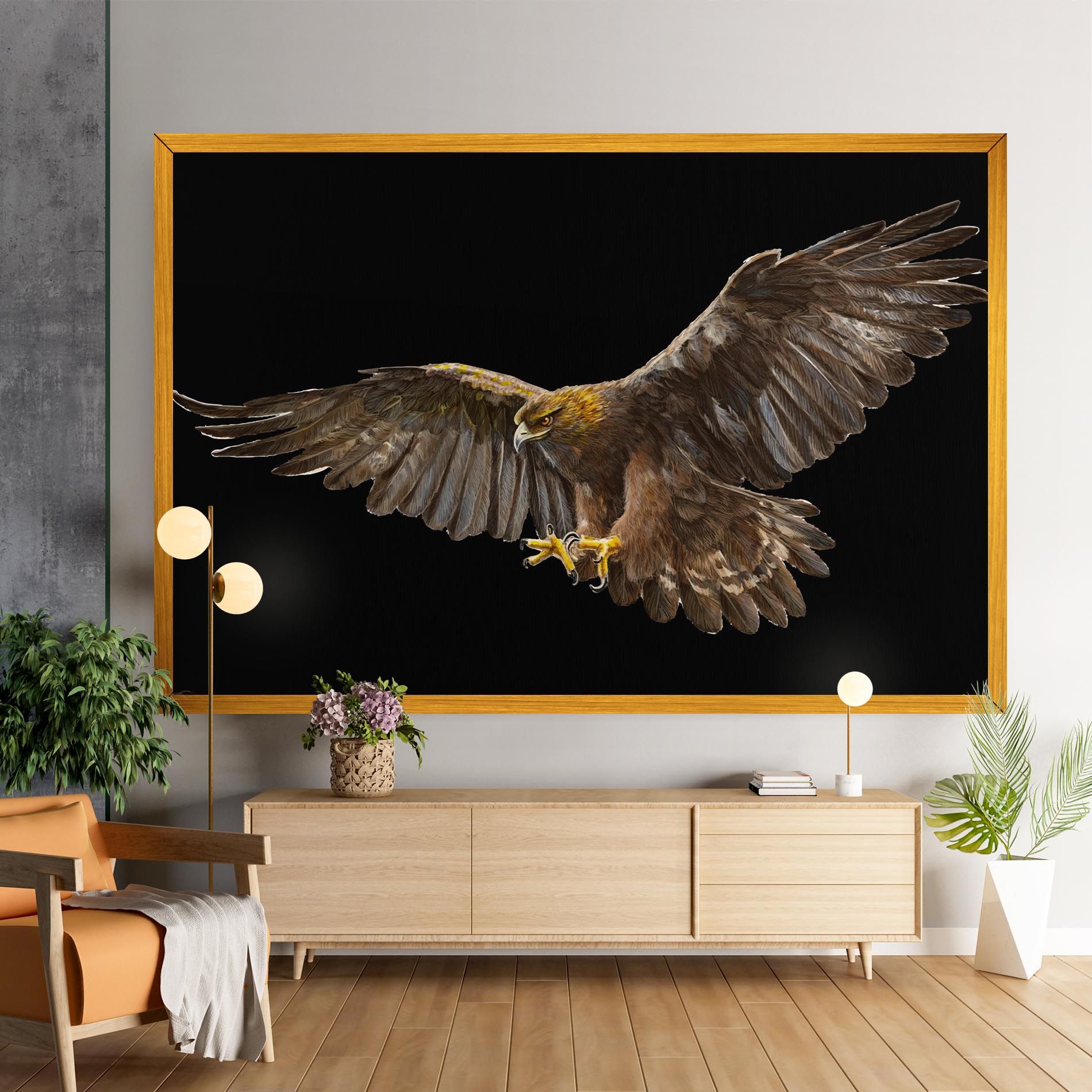 Eagle On Black mockup 9