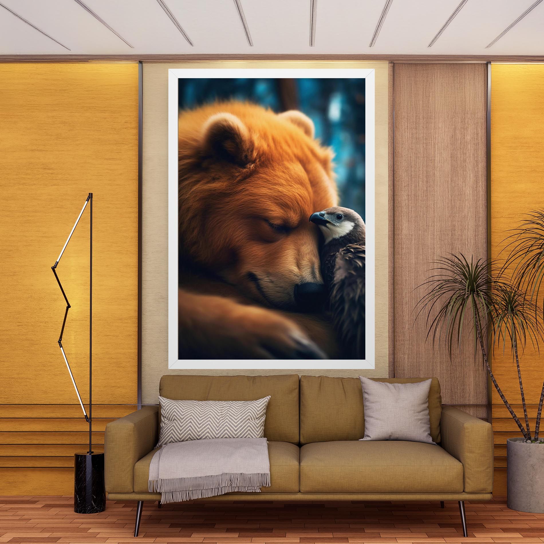 Bear With Eagle mockup 9