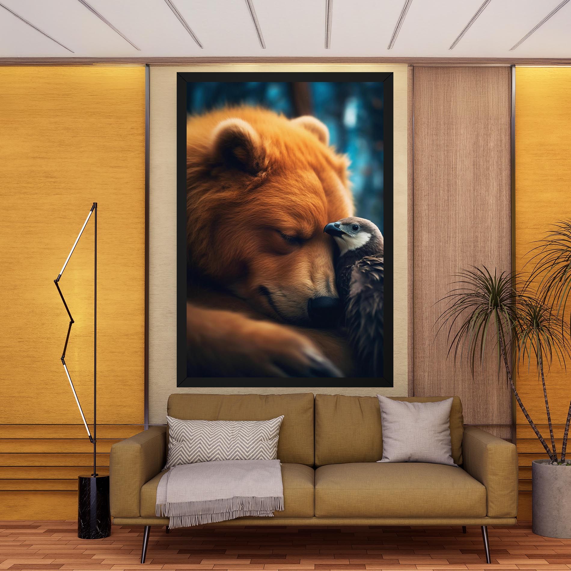 Bear With Eagle mockup 9