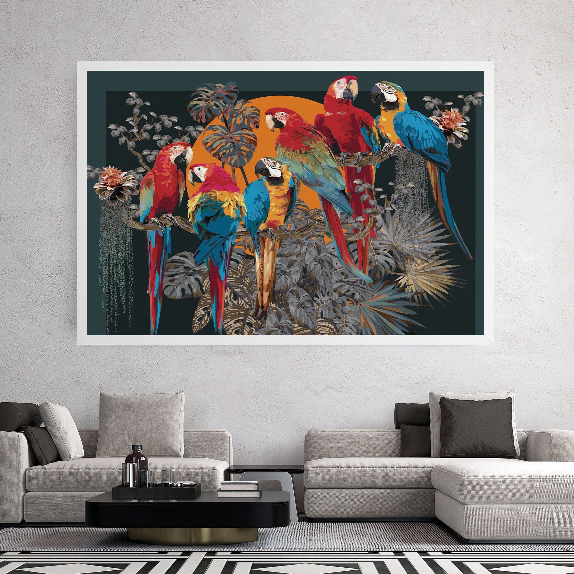 Family Parrot mockup 2