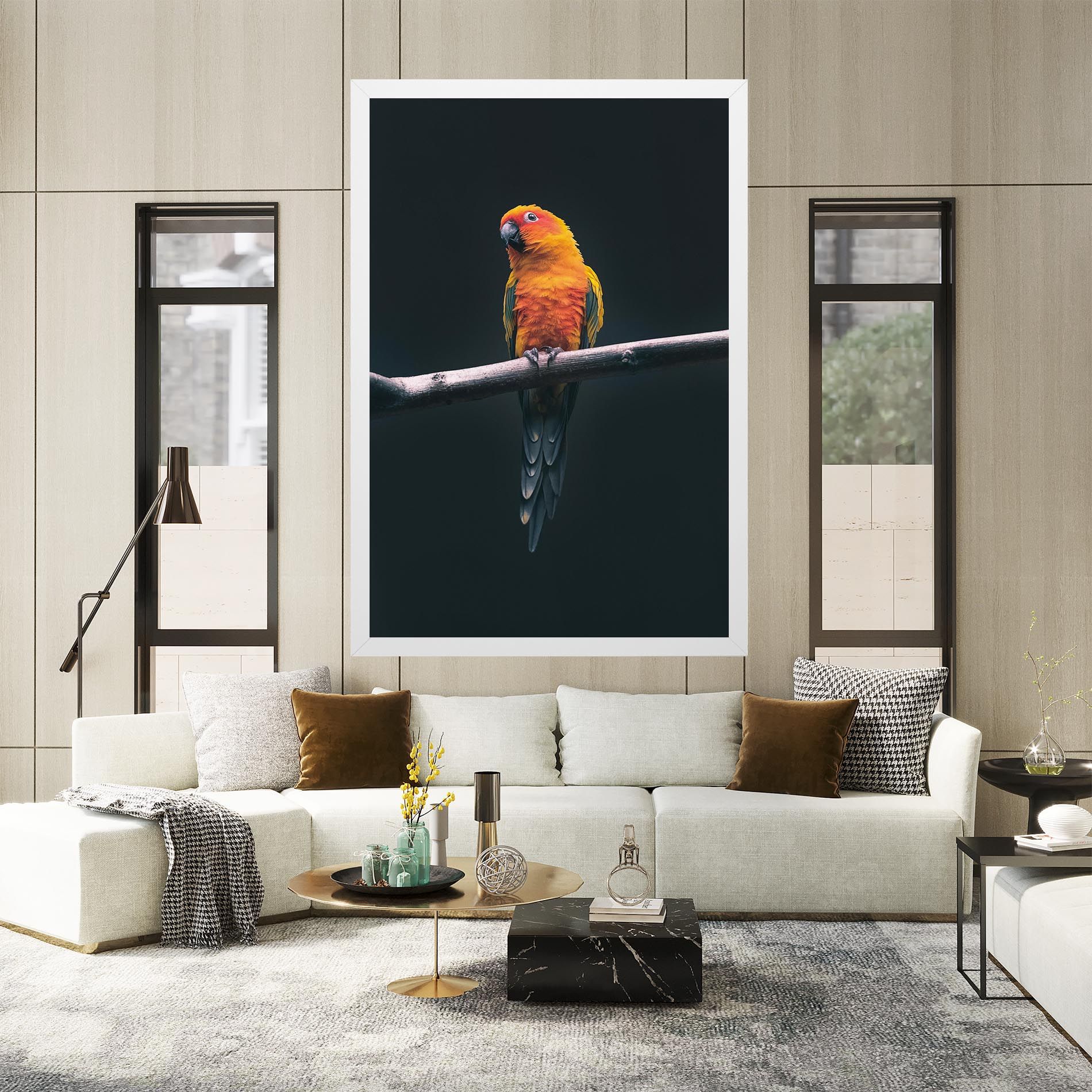 Fire Parrot mockup 2