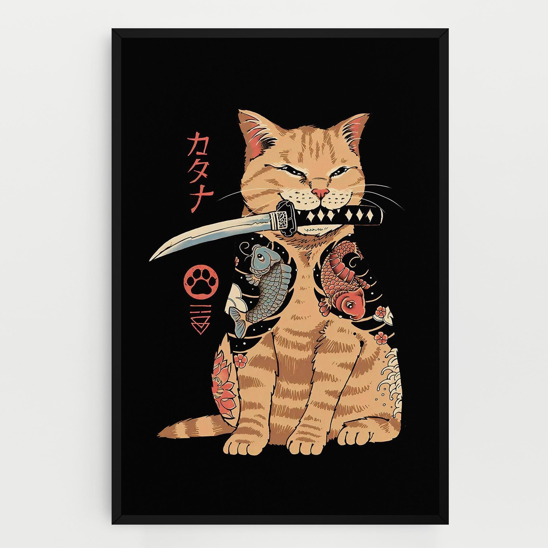 Картина на платно Catana mockup 0