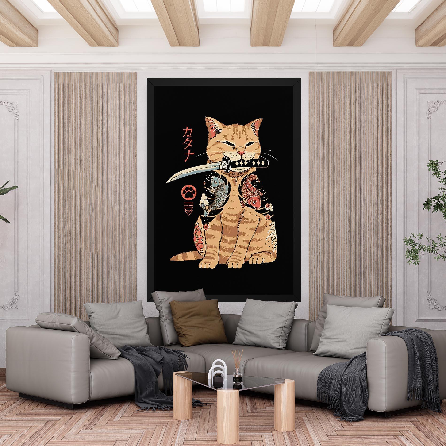 Картина на платно Catana mockup 6