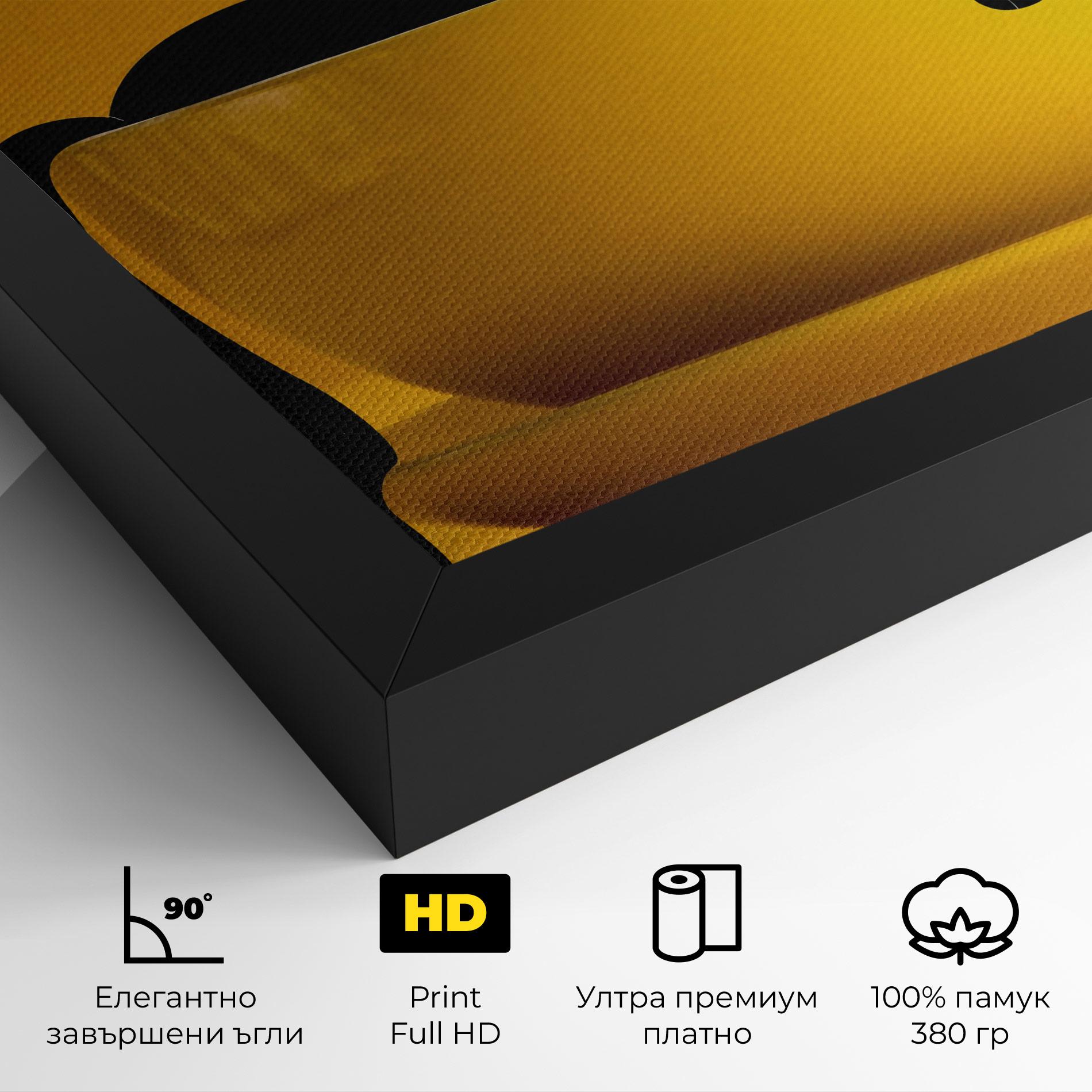 Картина на платно Cat In A Cup mockup 4