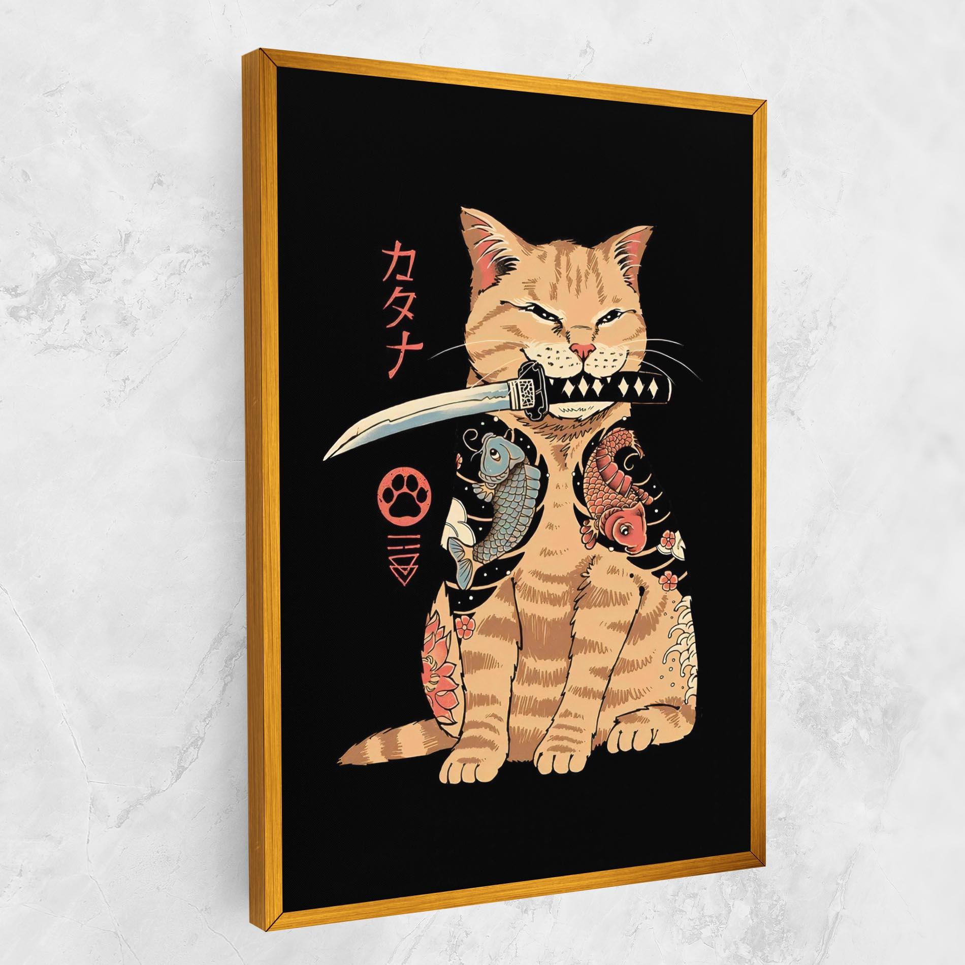 Картина на платно Catana mockup 1