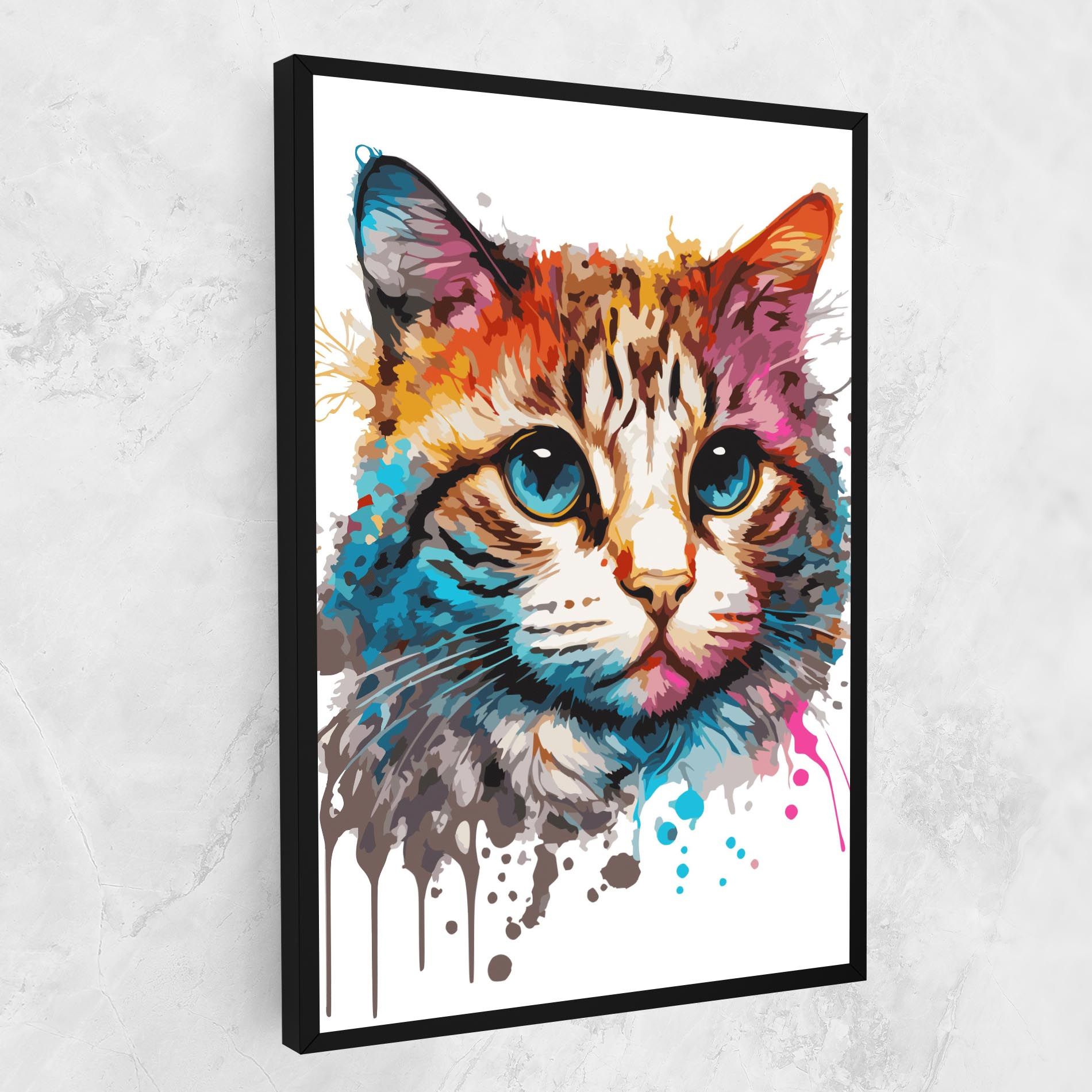 Blue Eyes Cat mockup 1