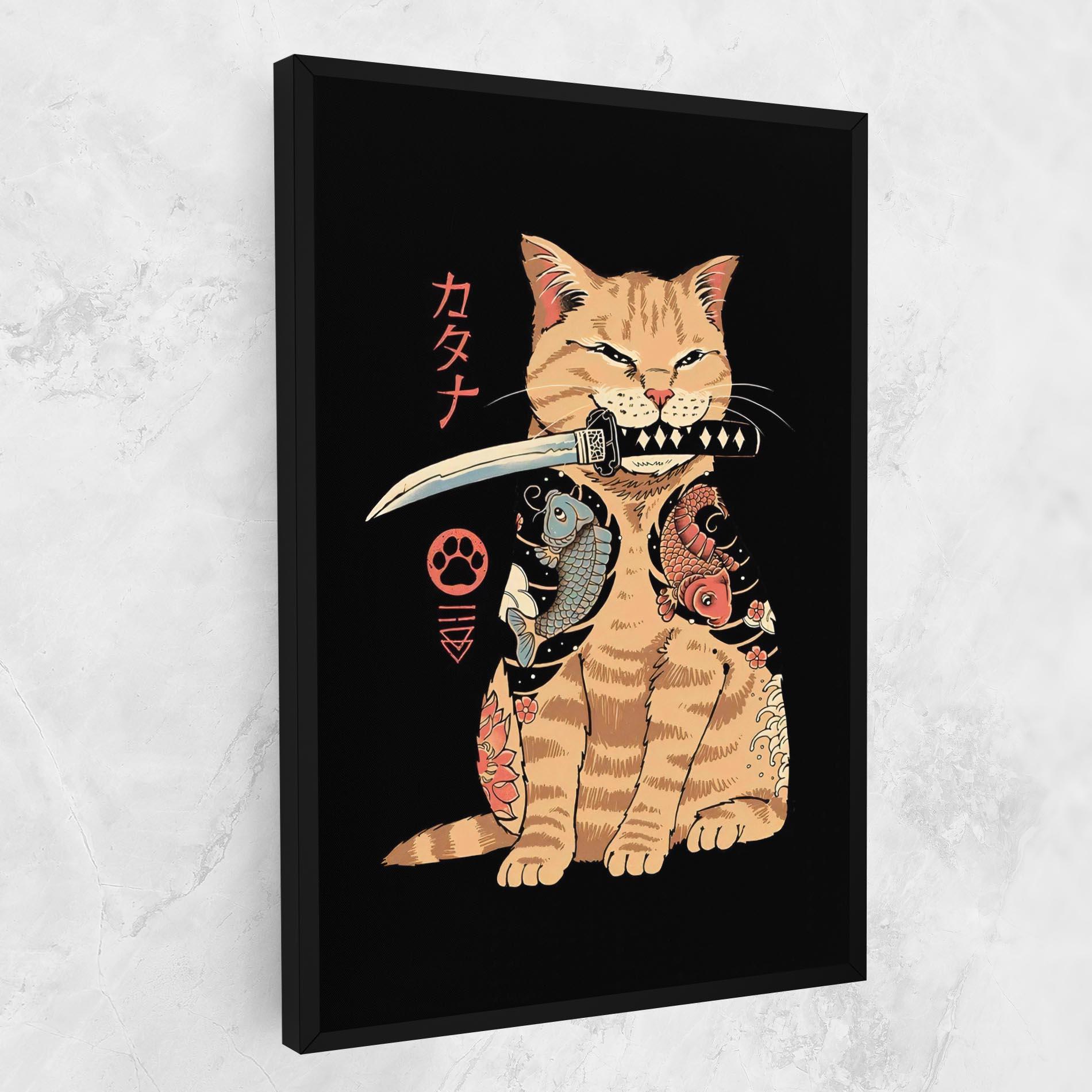 Картина на платно Catana mockup 1