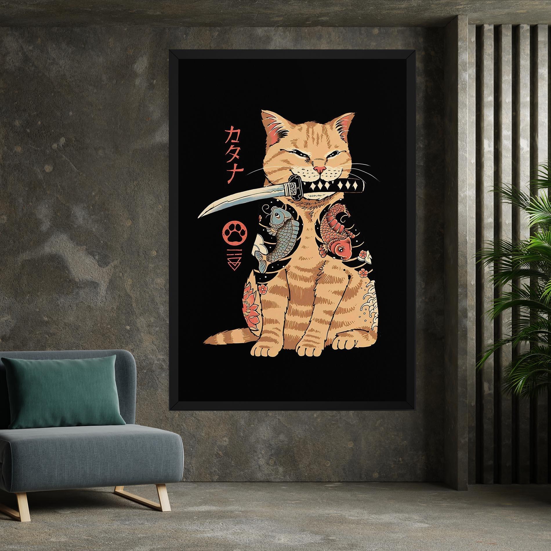 Картина на платно Catana mockup 7