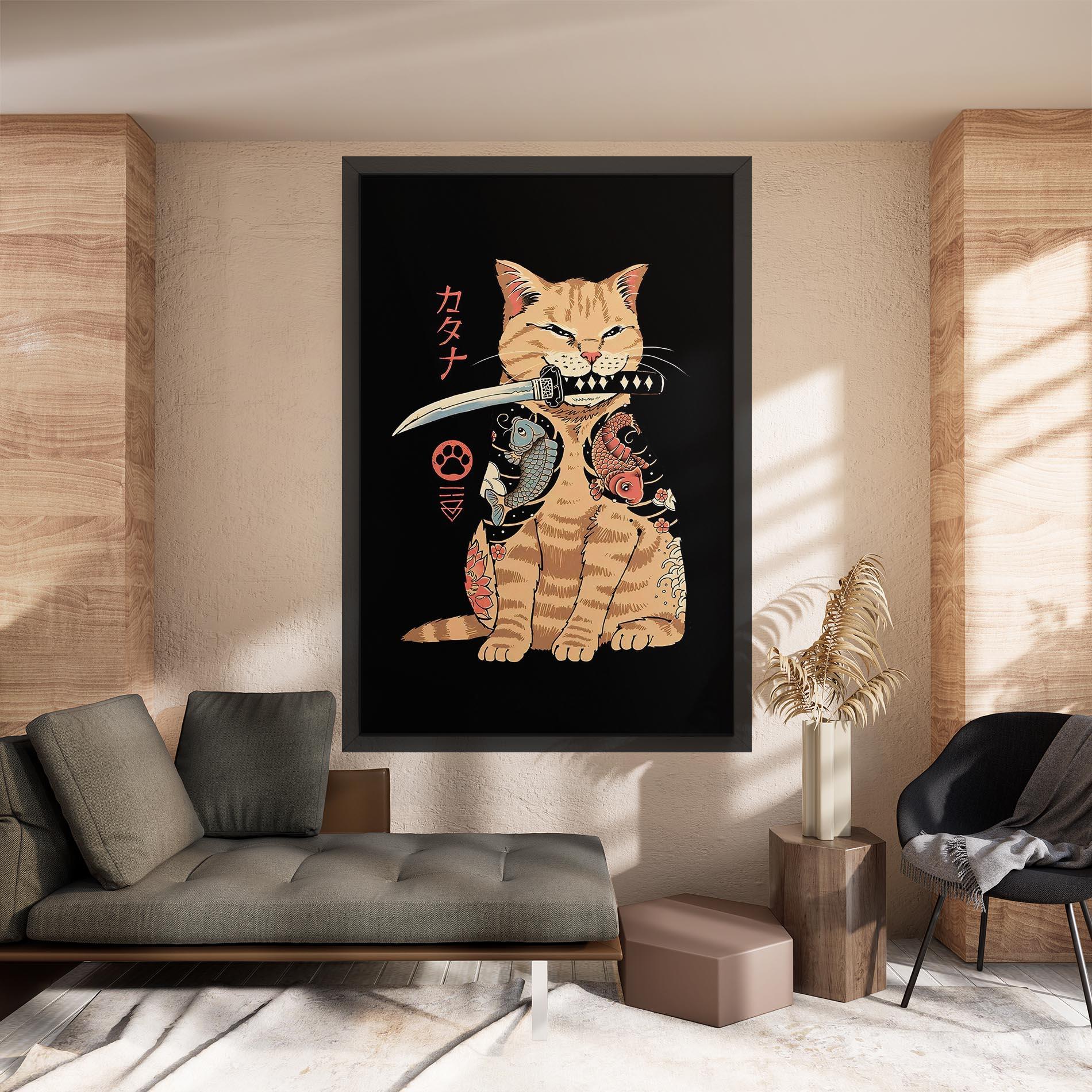 Картина на платно Catana mockup 8