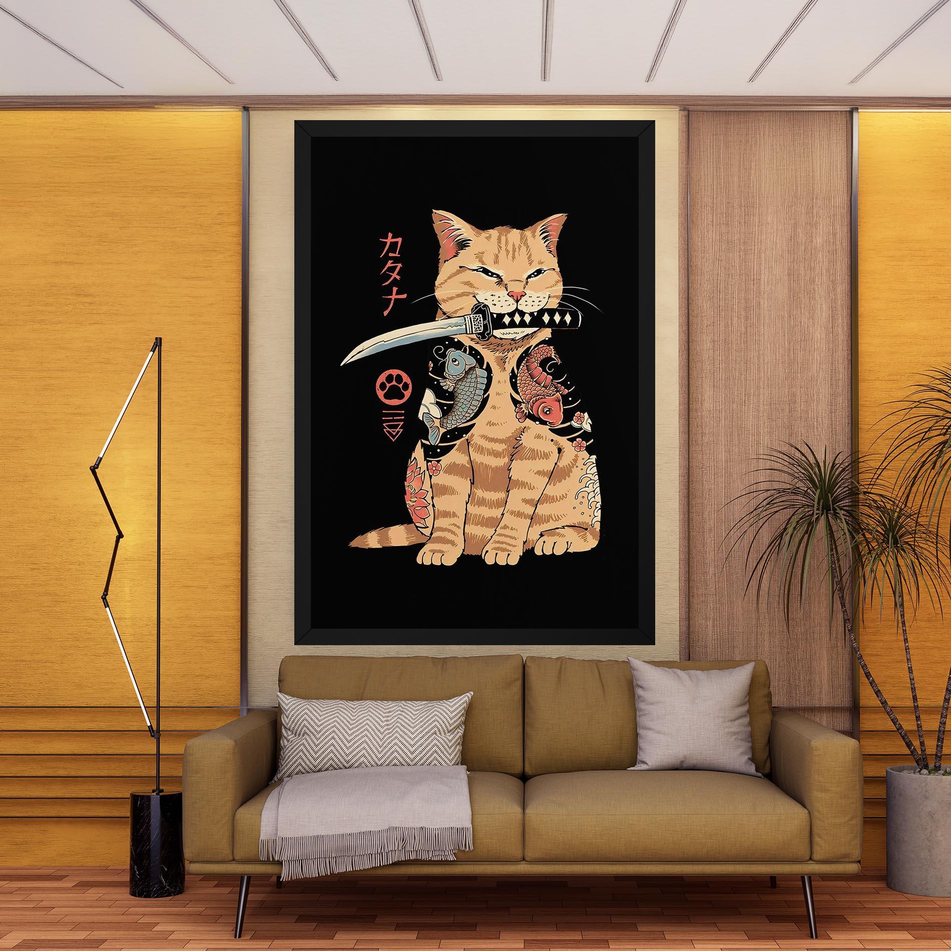 Картина на платно Catana mockup 9