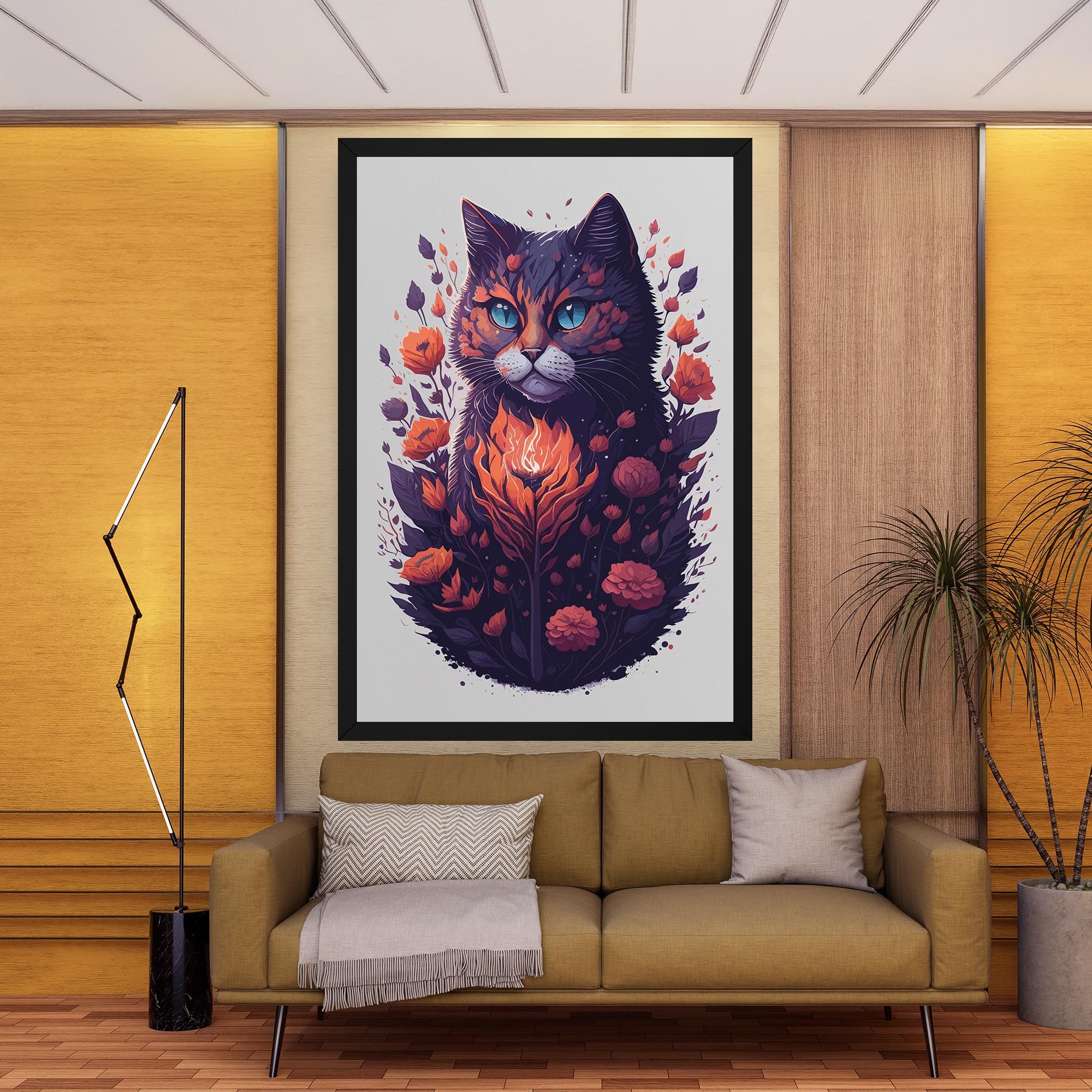 Fire Cat mockup 9