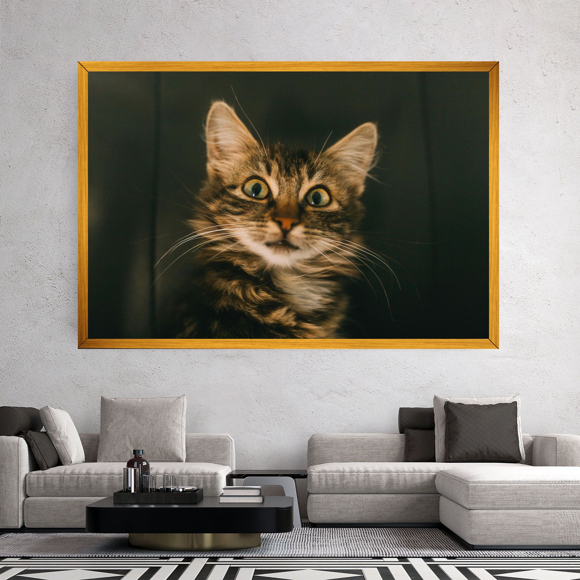 Amazed Cat mockup 2