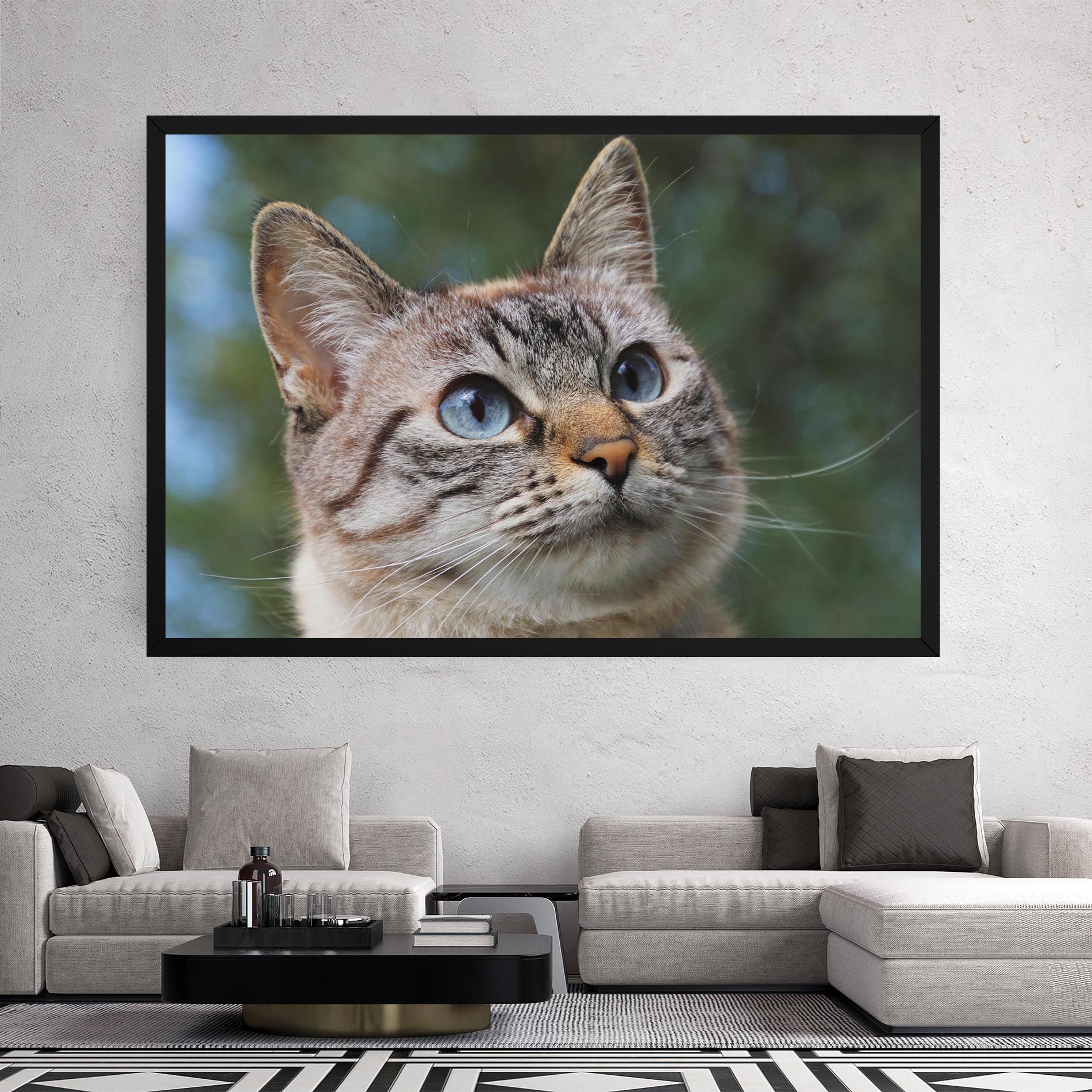 Blue Eyes Cutie mockup 2