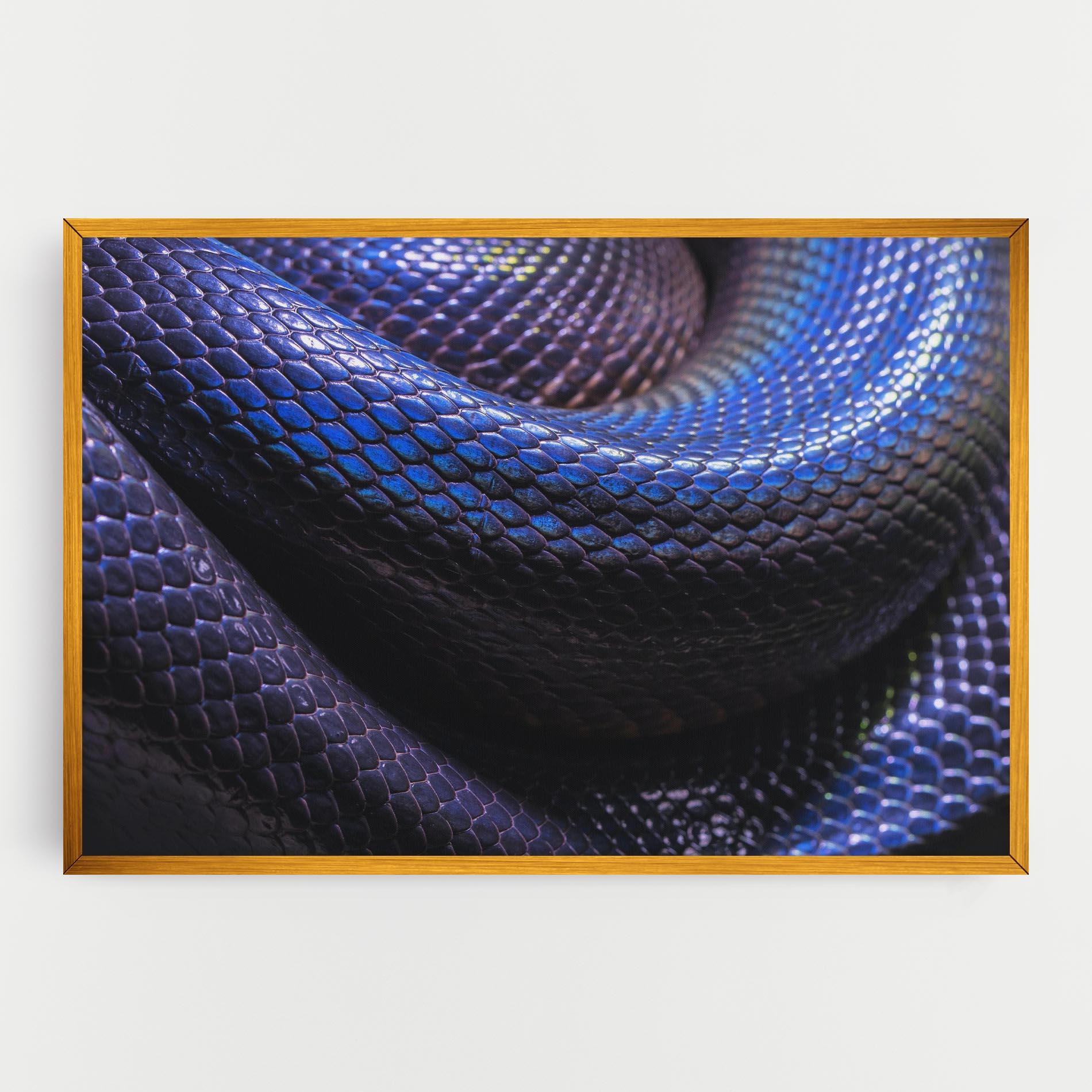 Картина на платно Snake Skin mockup 0