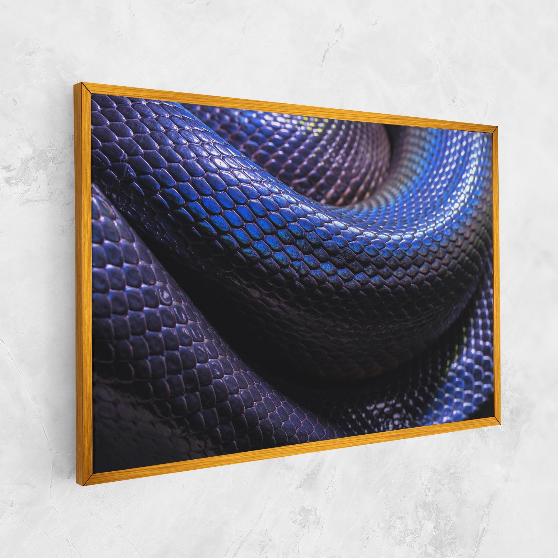 Картина на платно Snake Skin mockup 1