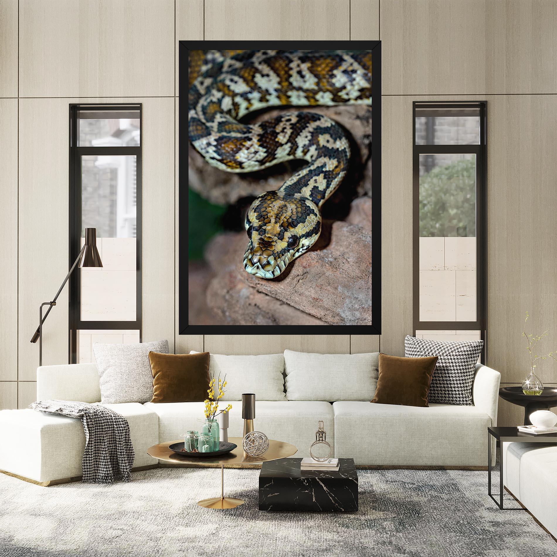 Картина на платно King Snake mockup 2