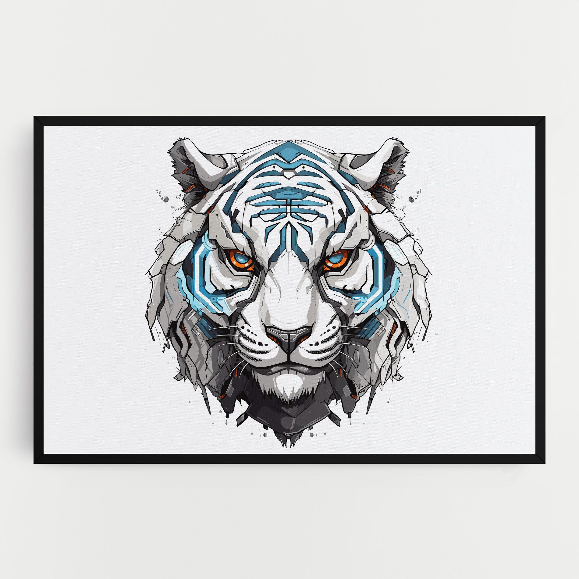 Cyborg Tiger mockup 0