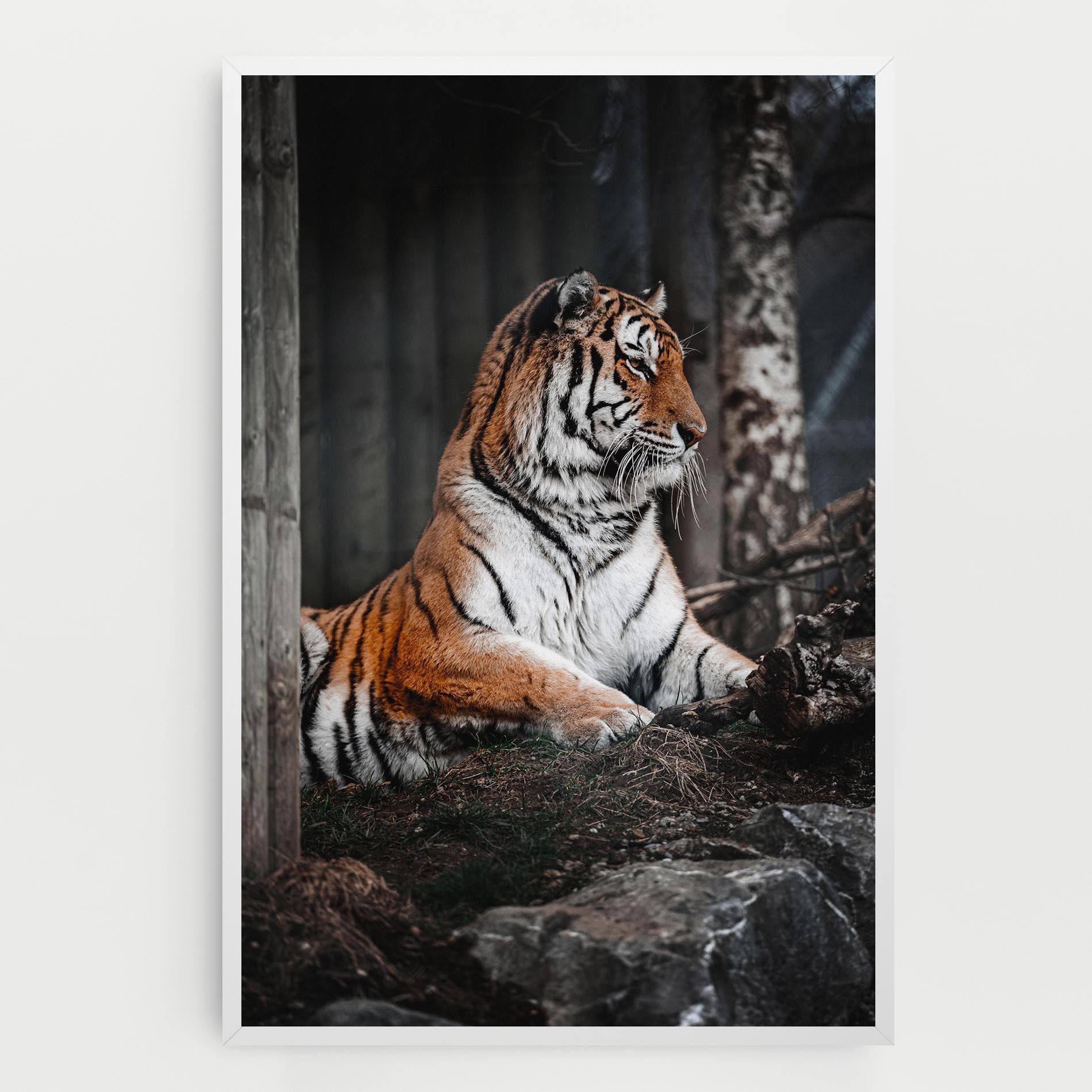 Картина на платно Forest Tiger mockup 0