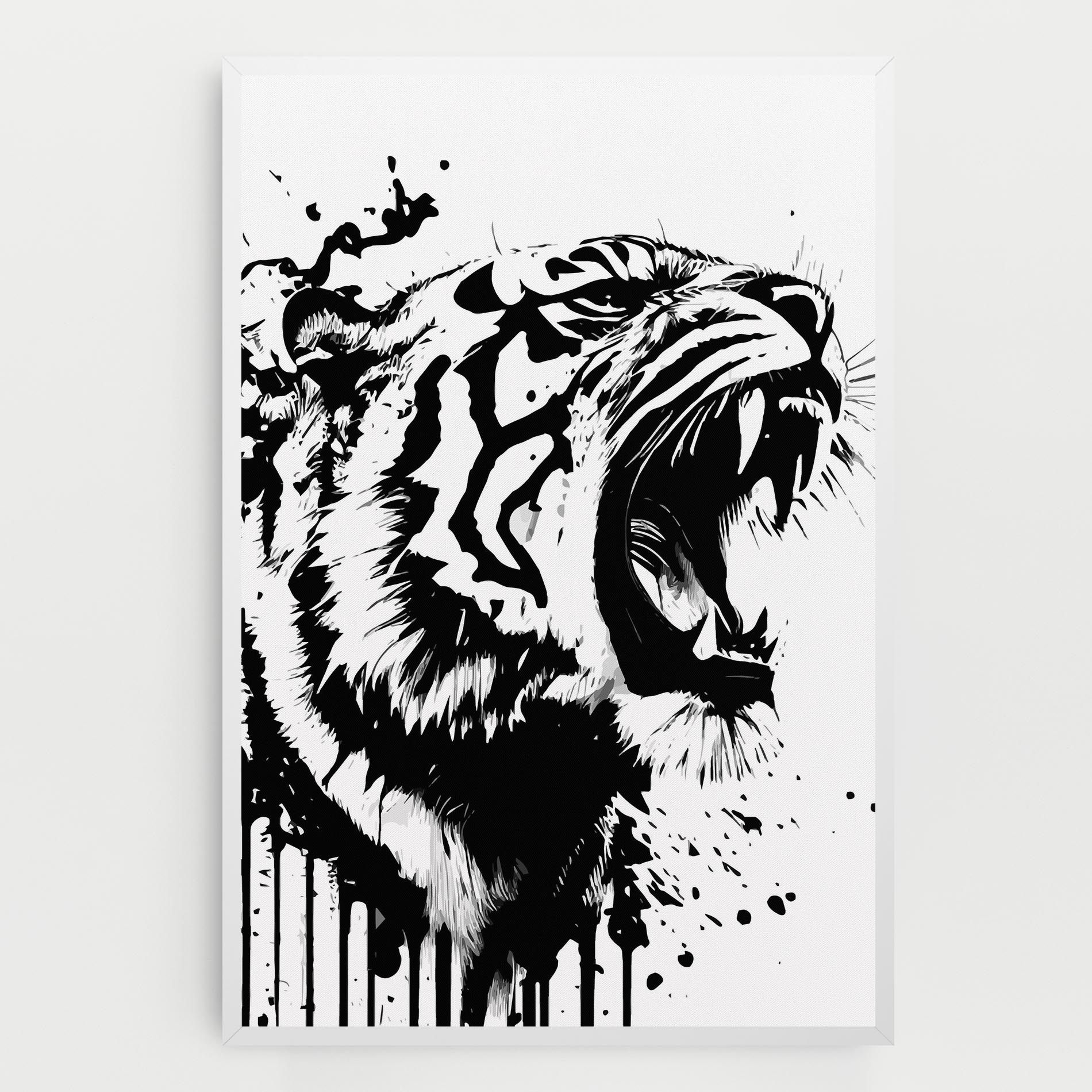 Ink Art Tiger mockup 0