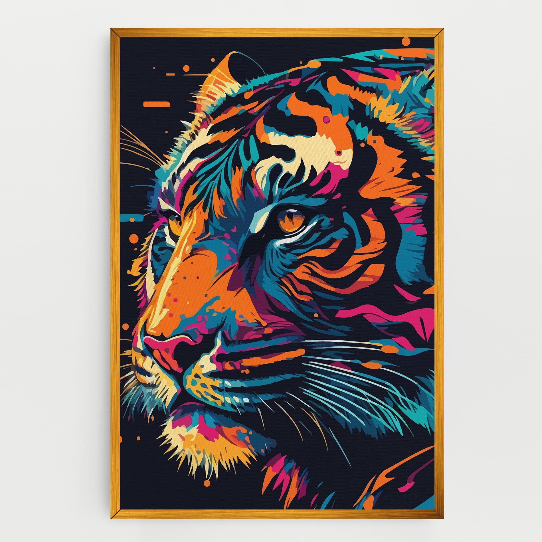 Colorful Tiger mockup 0
