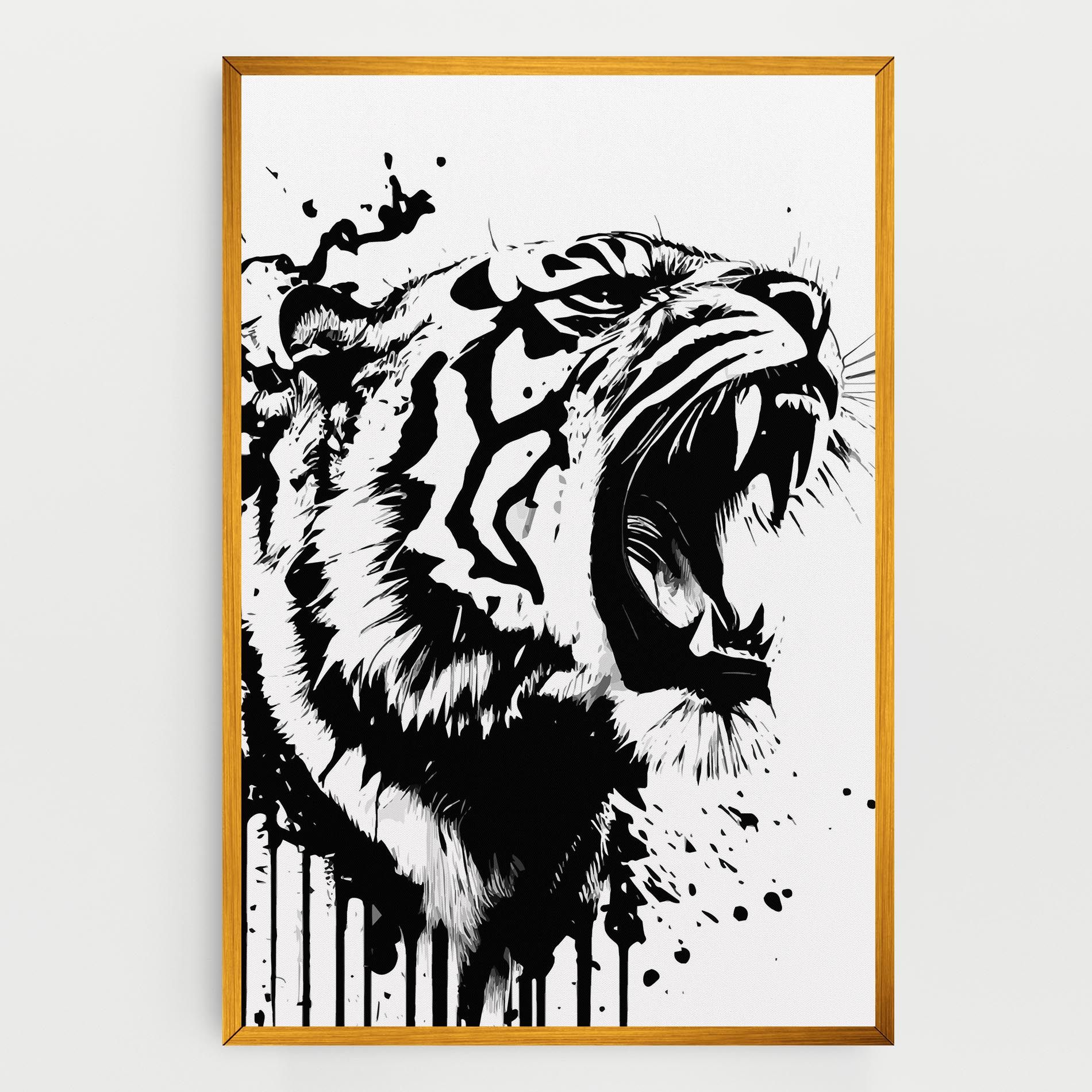 Ink Art Tiger mockup 0