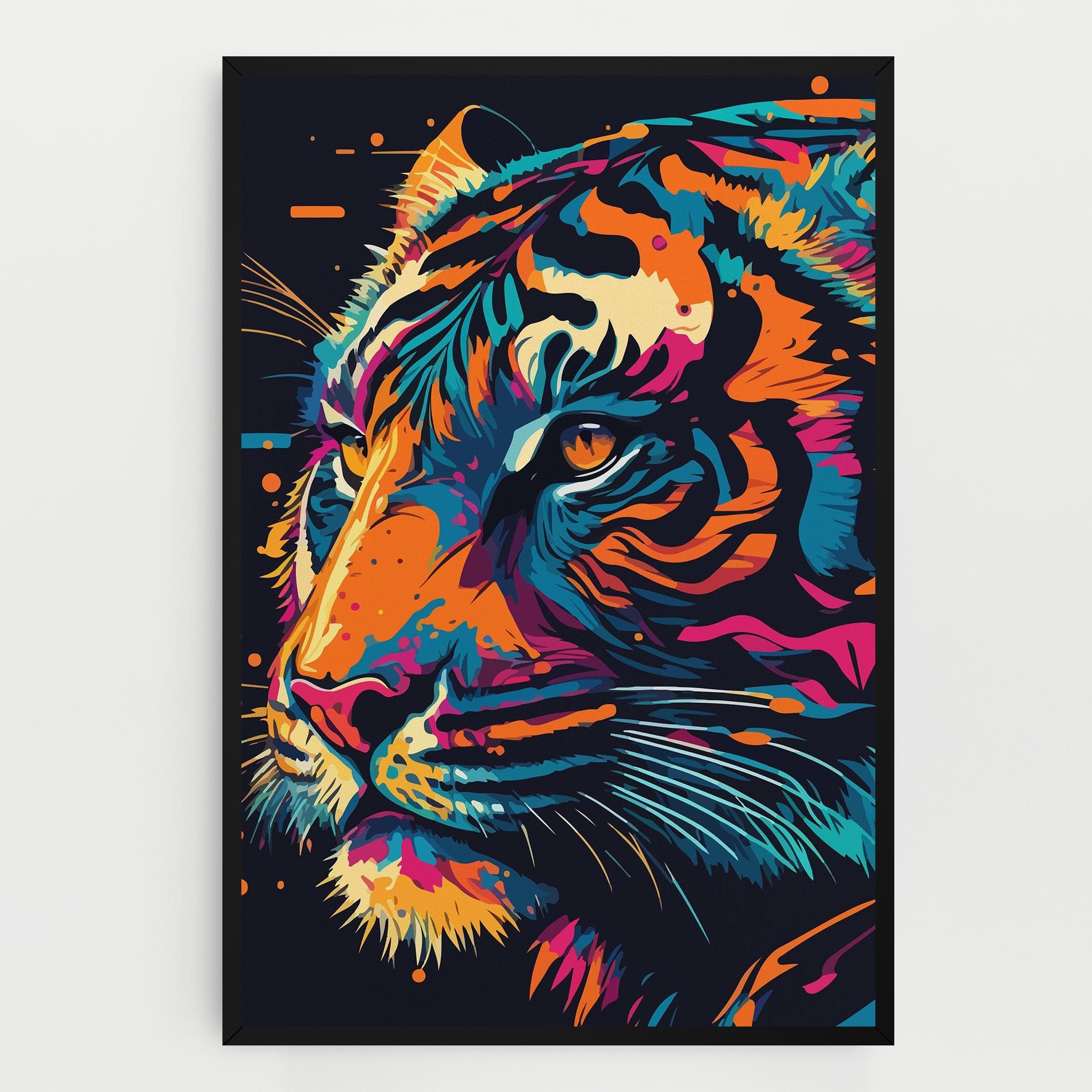 Colorful Tiger mockup 0