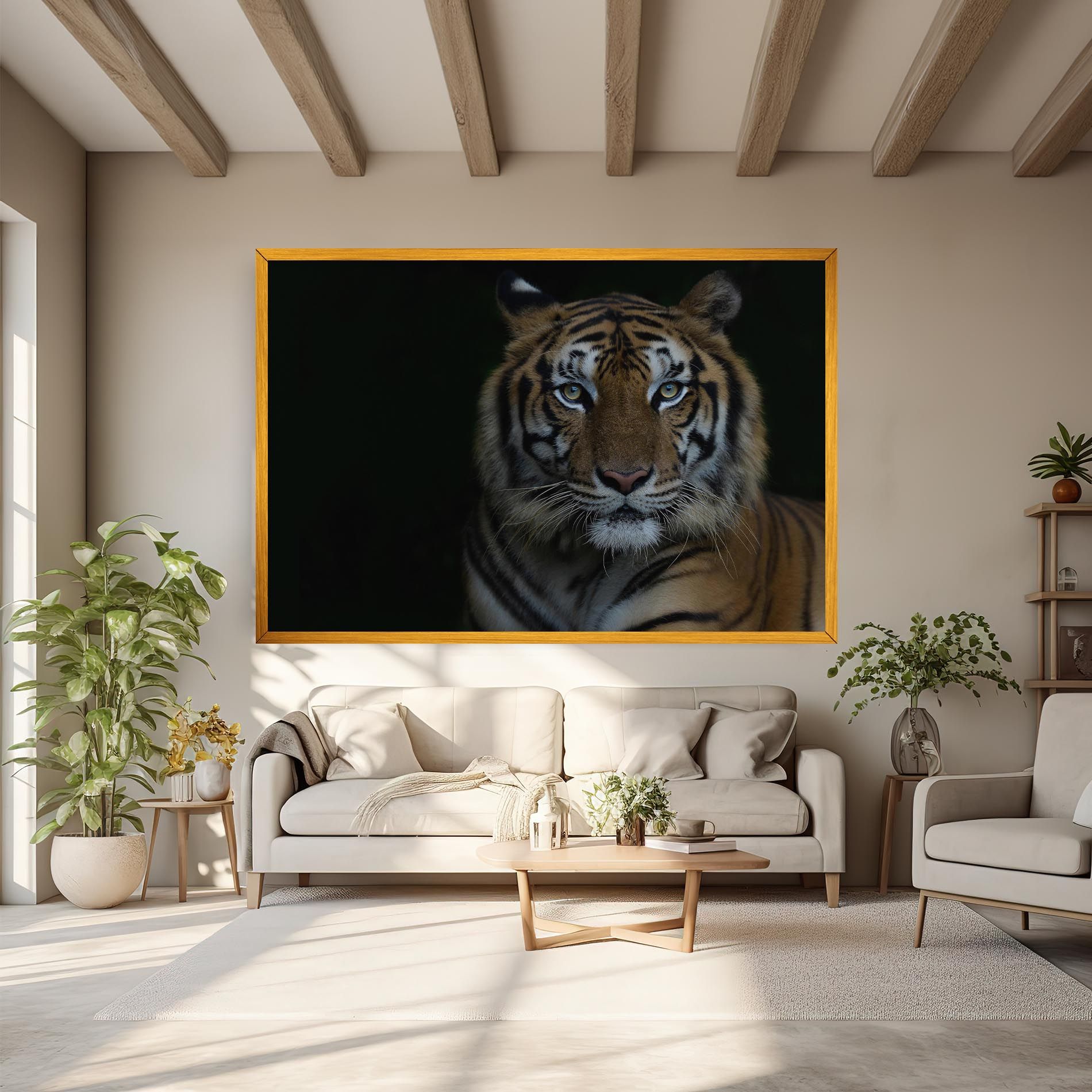 Close Up Tiger mockup 6
