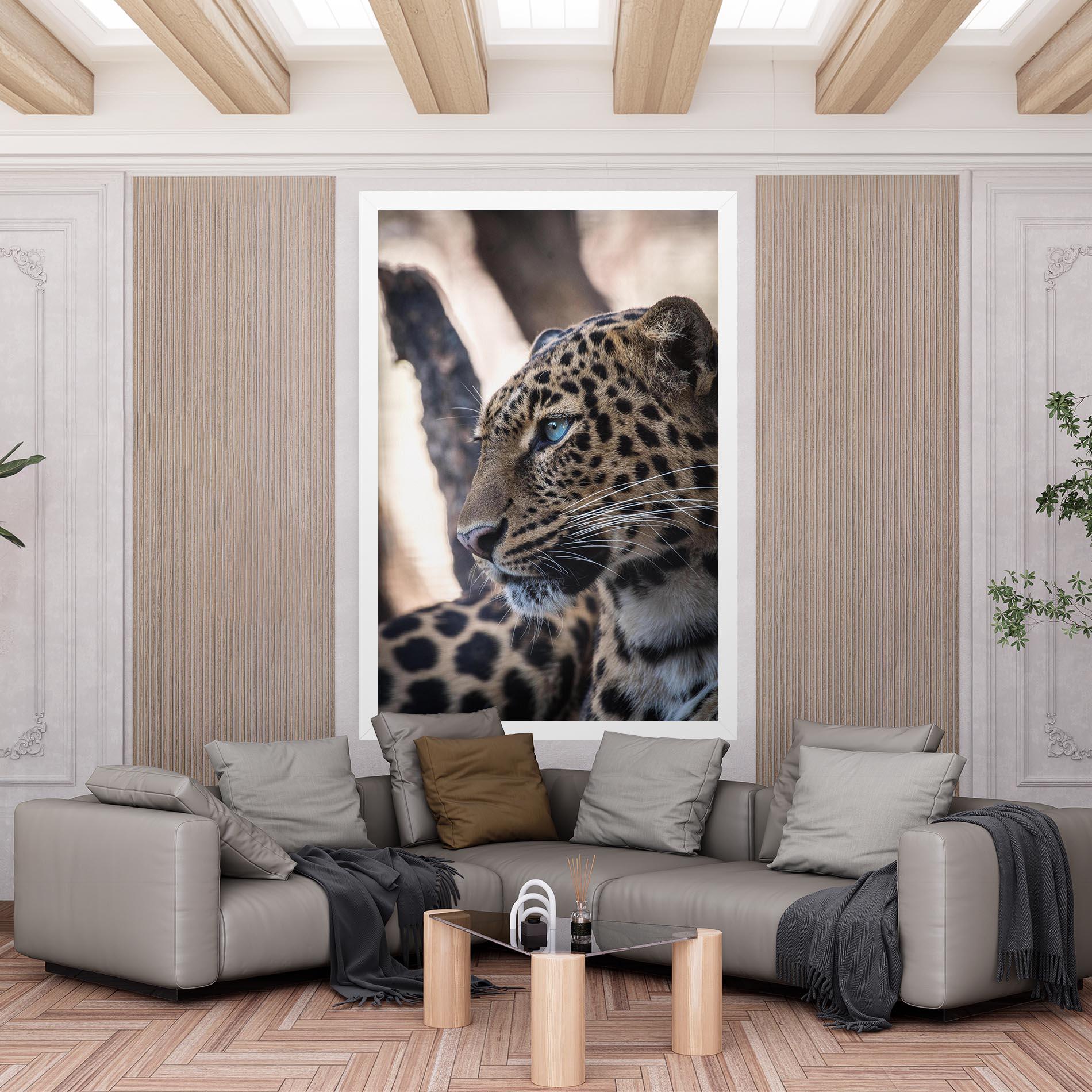 Картина на платно Blue Tiger mockup 6