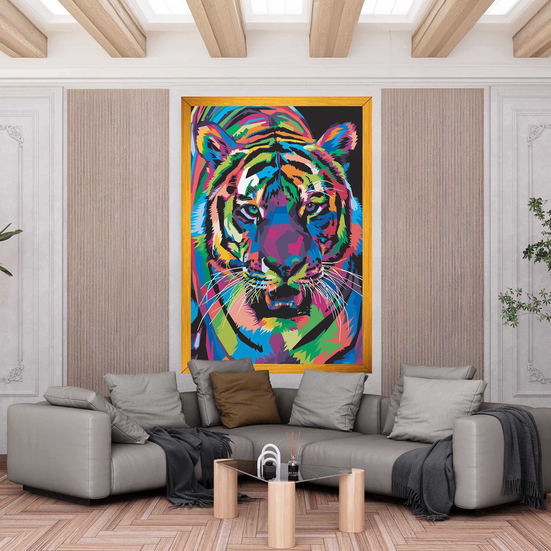 Mix Color Tiger mockup 6