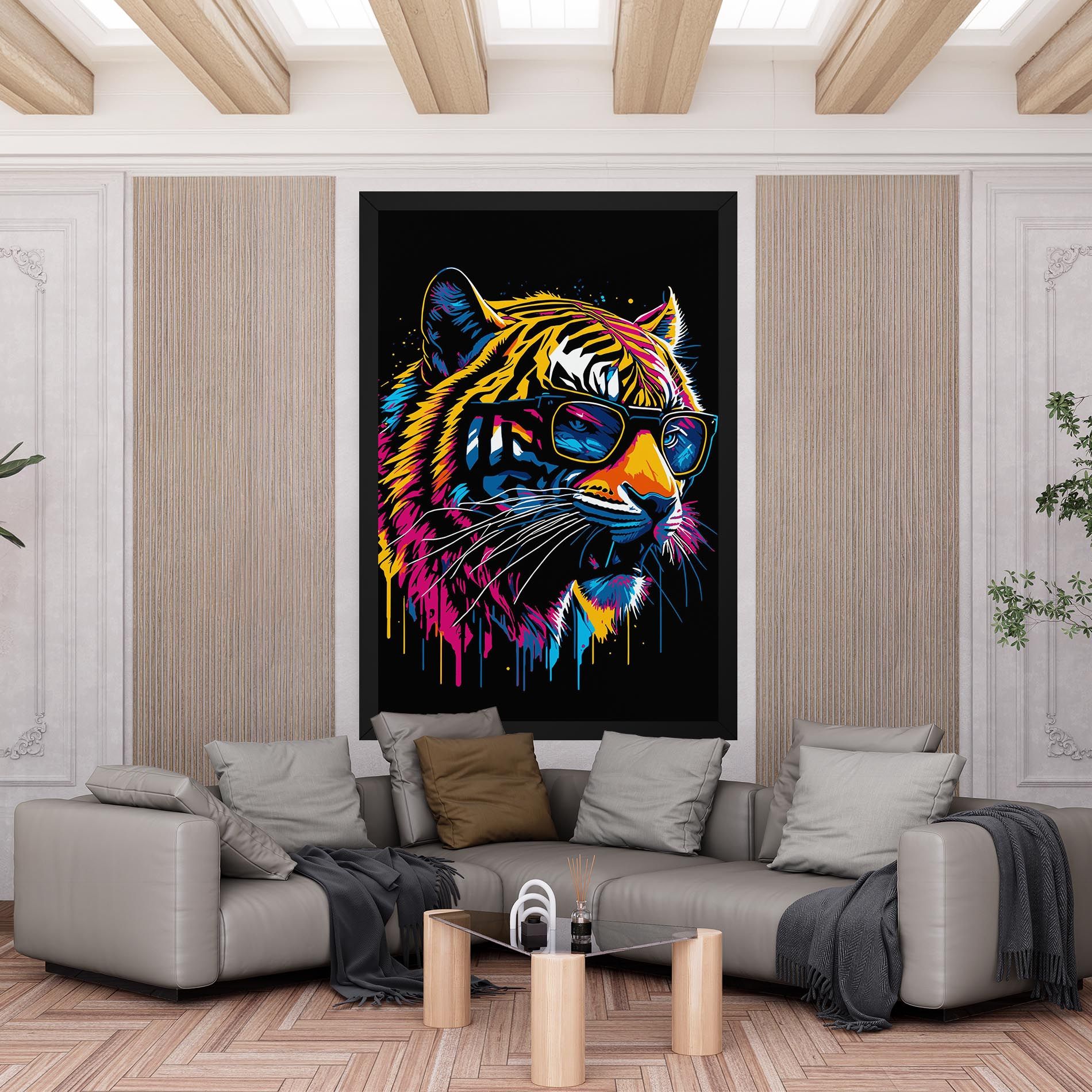 Cool Tiger mockup 6
