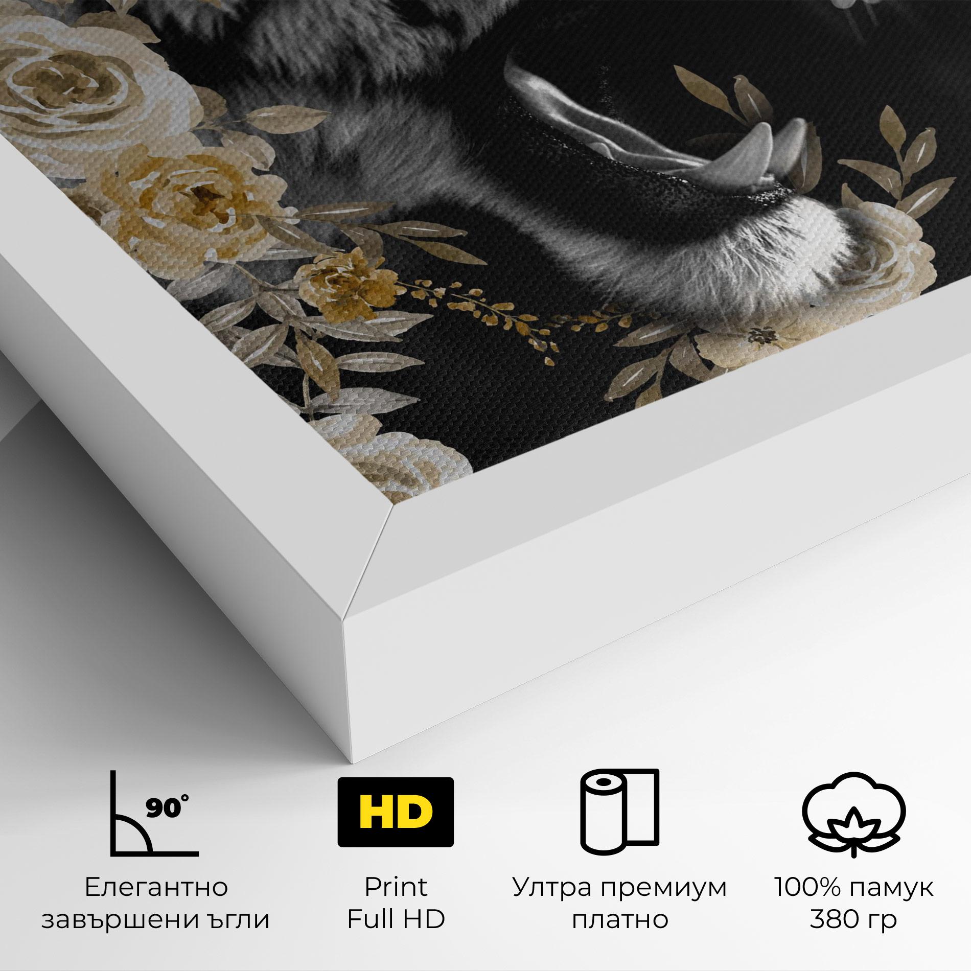 Картина на платно Gentle Power mockup 4