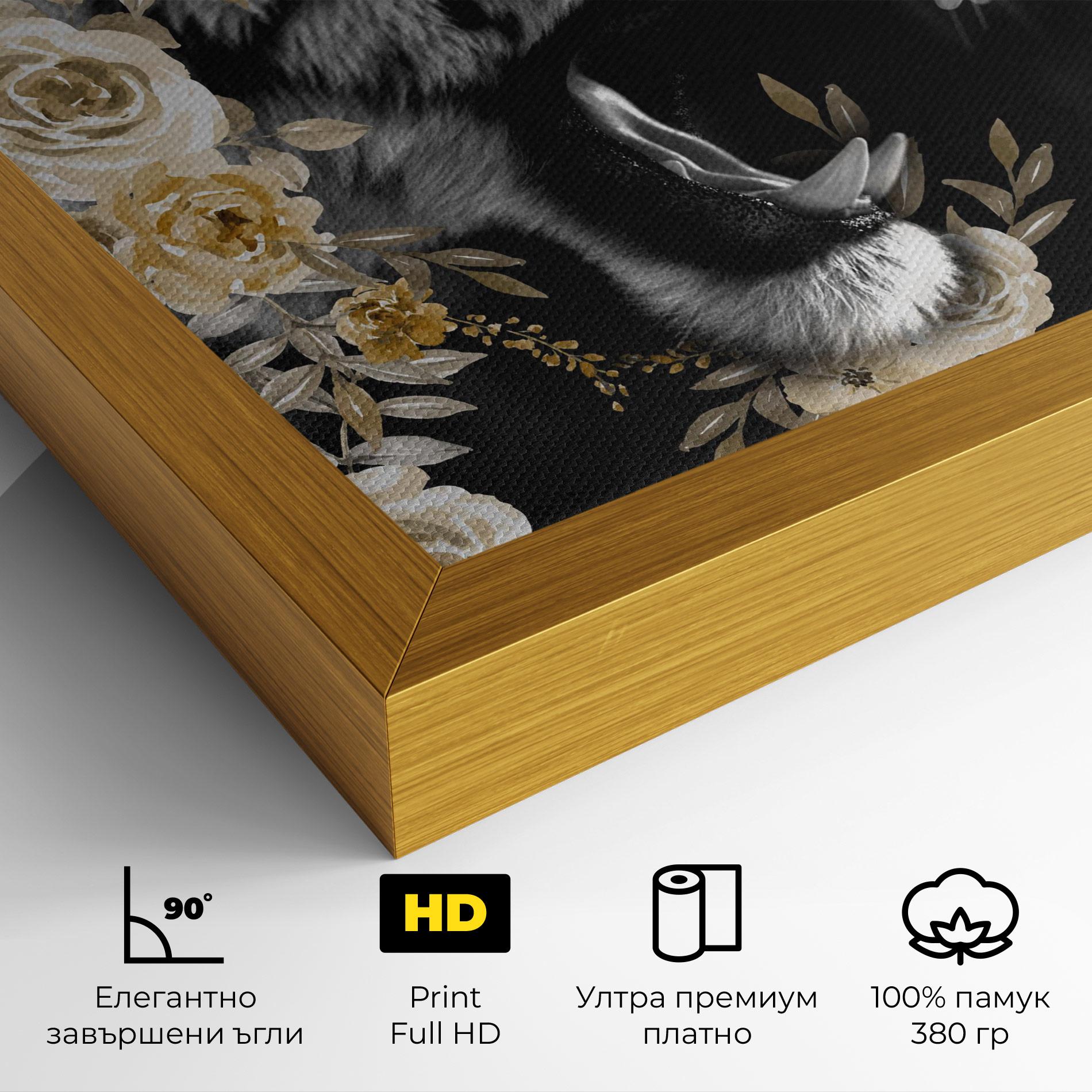 Картина на платно Gentle Power mockup 4