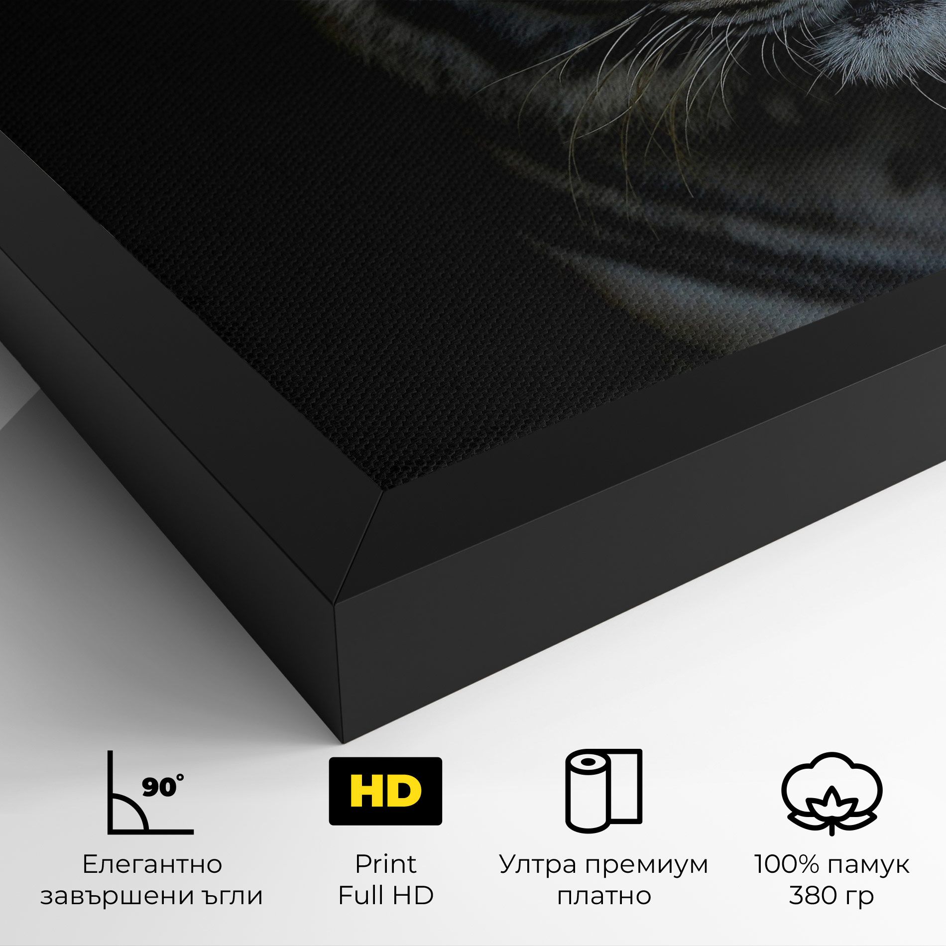 Close Up Tiger mockup 4