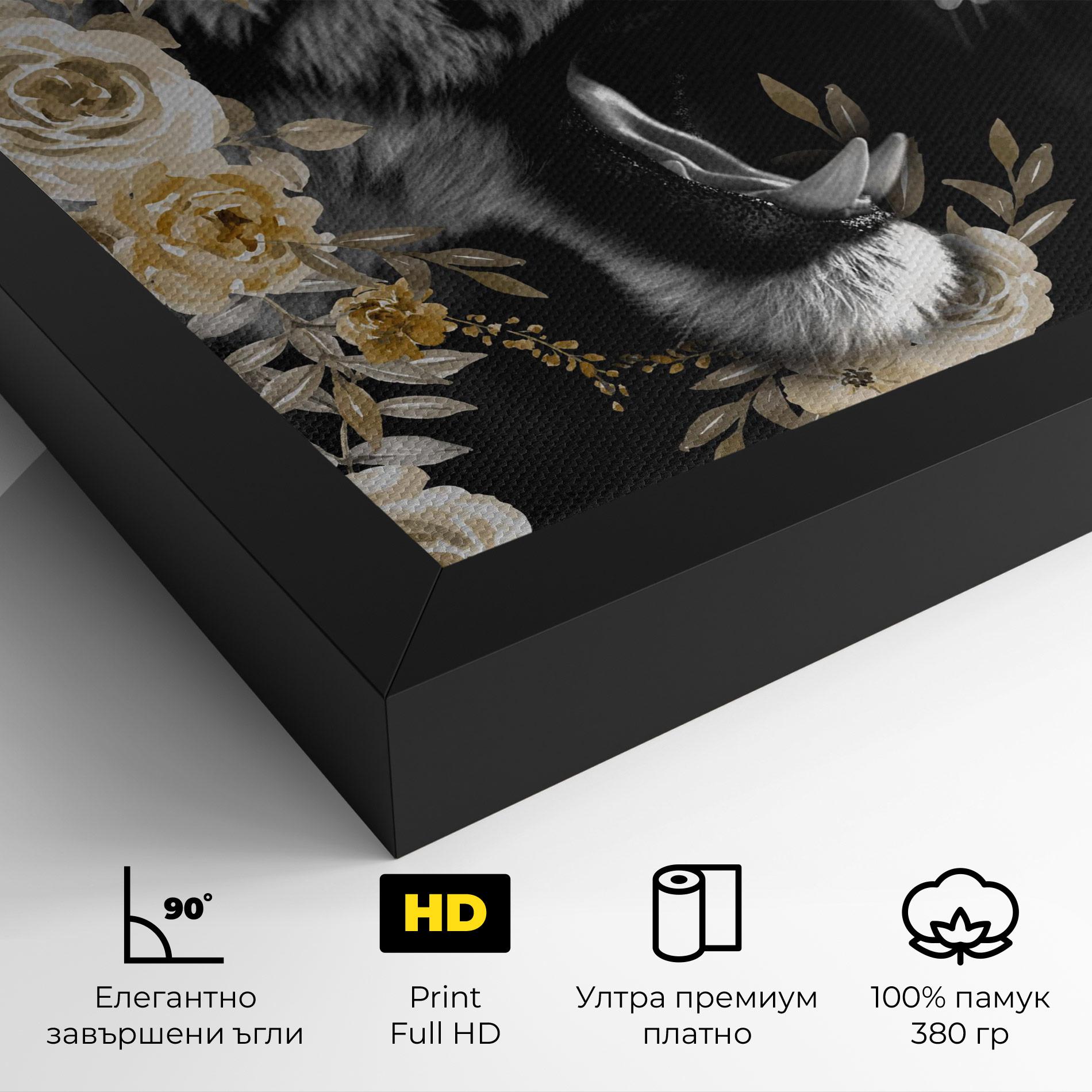 Картина на платно Gentle Power mockup 4