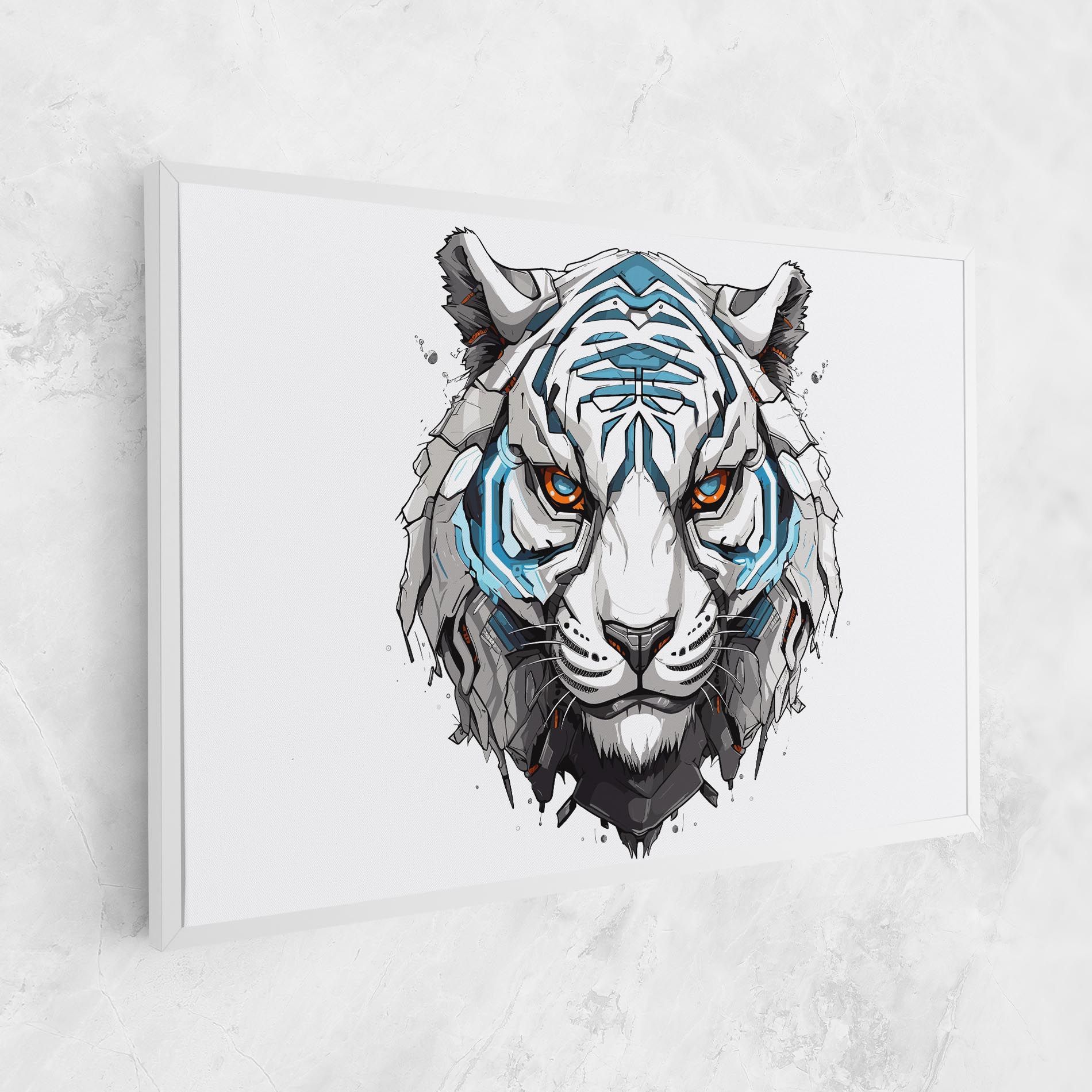 Cyborg Tiger mockup 1