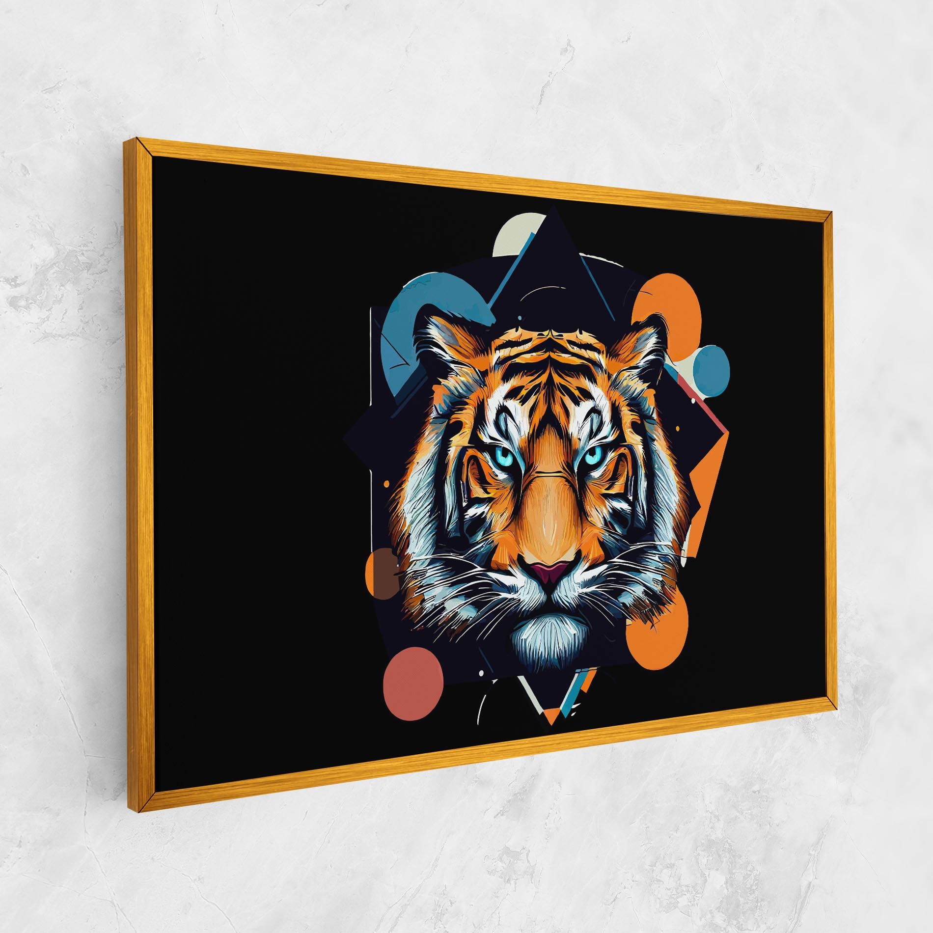 Geometric Tiger mockup 1