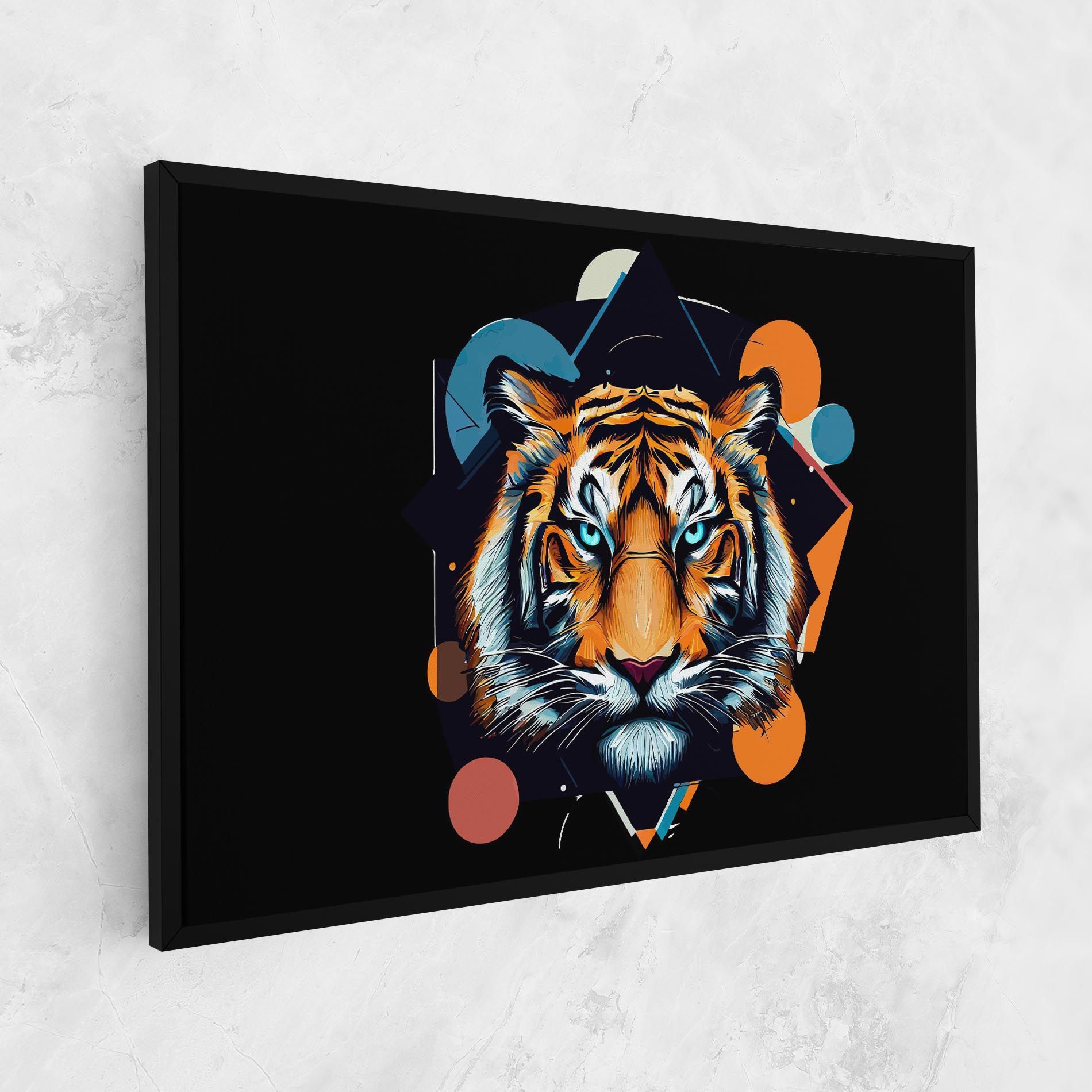 Geometric Tiger mockup 1