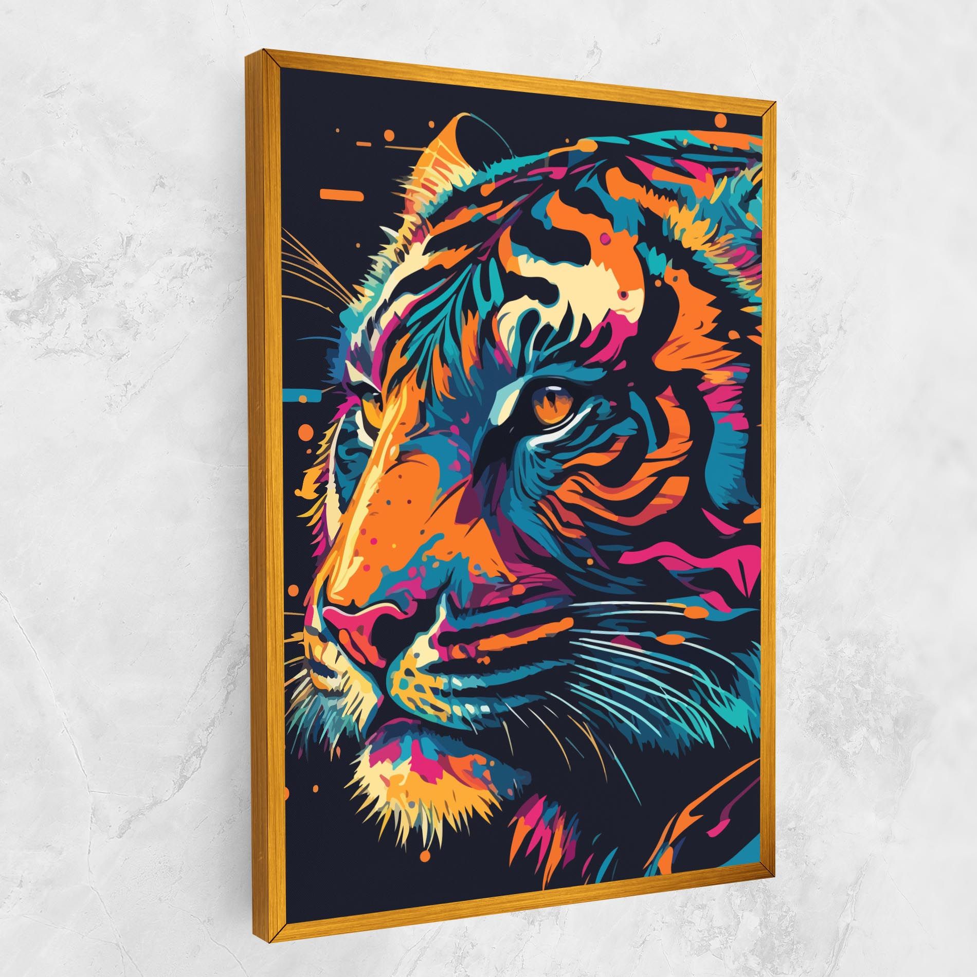 Colorful Tiger mockup 1