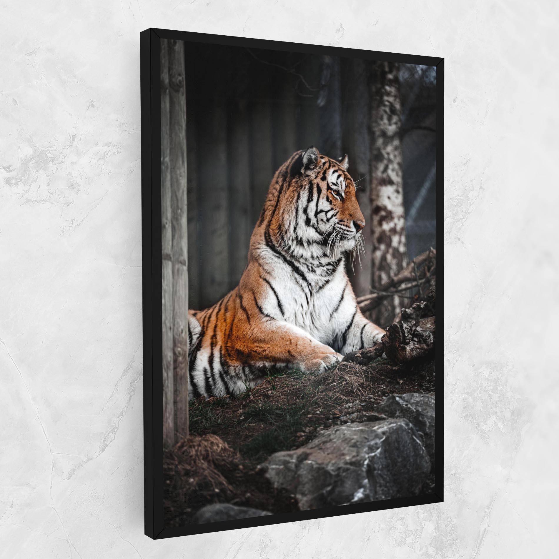 Картина на платно Forest Tiger mockup 1
