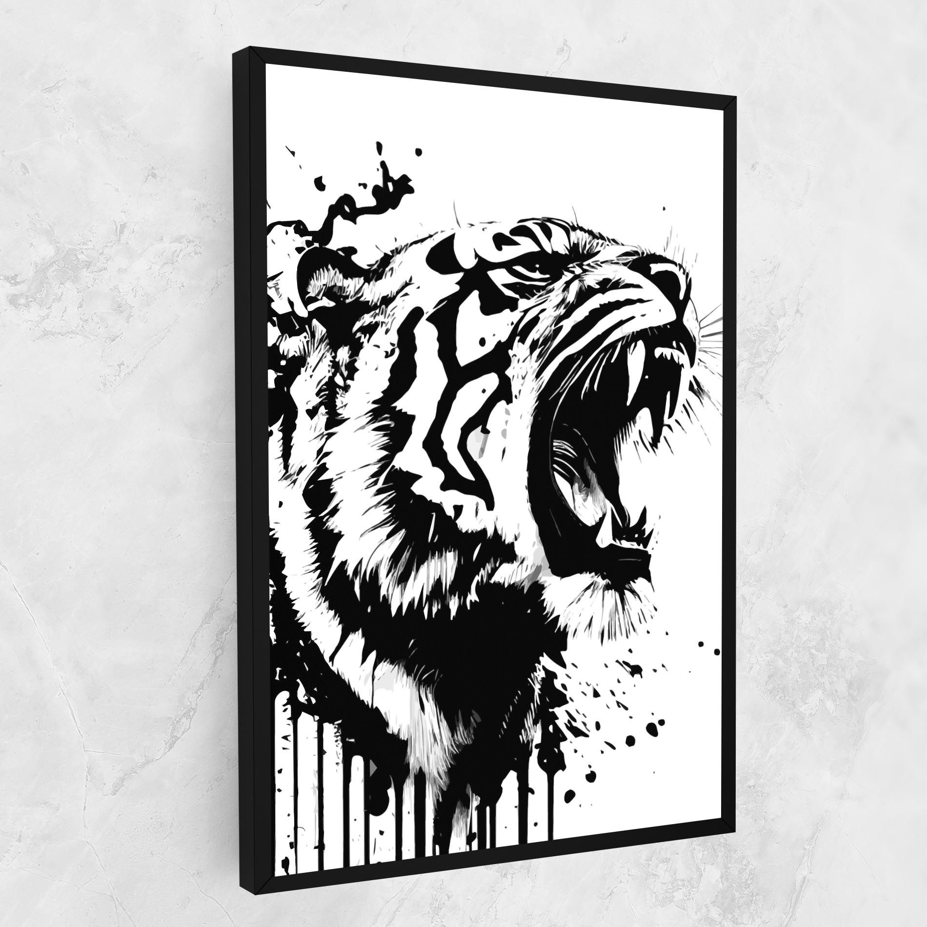 Ink Art Tiger mockup 1