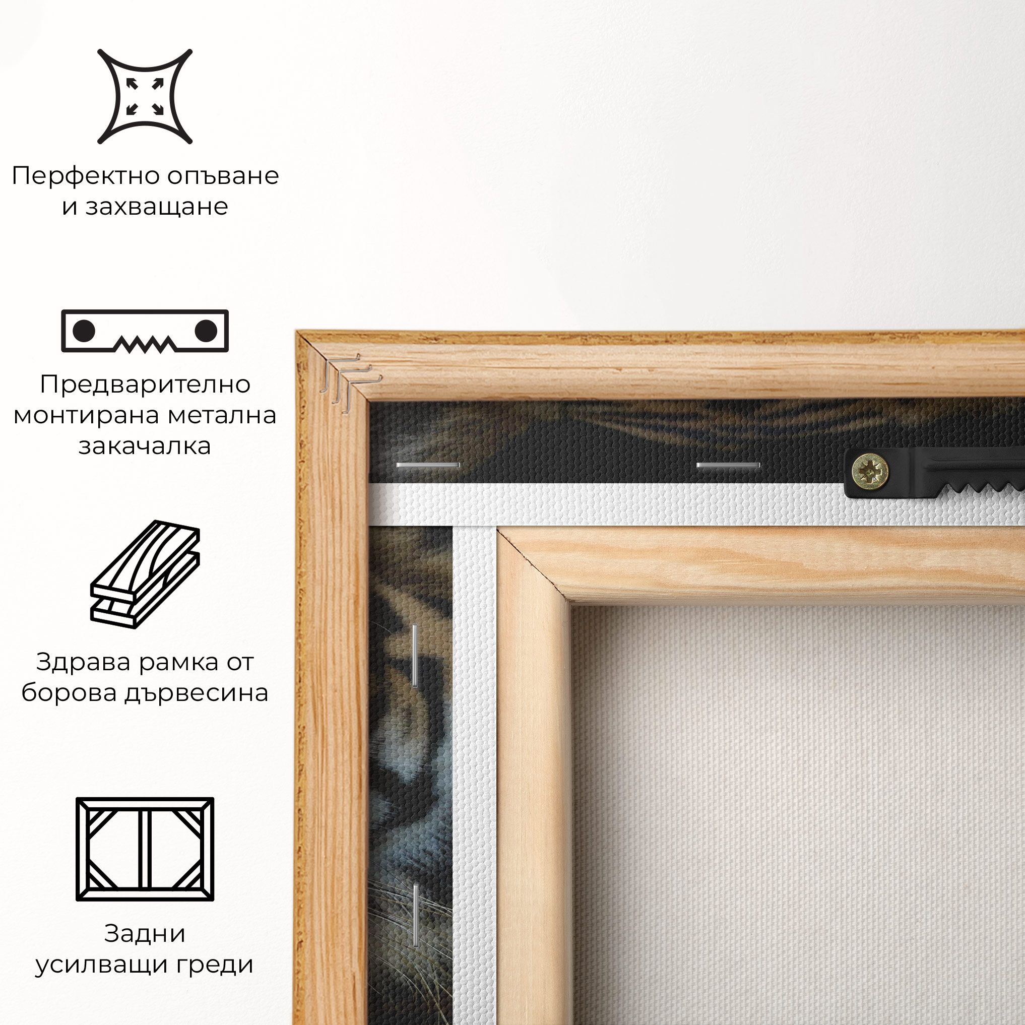 Close Up Tiger mockup 5