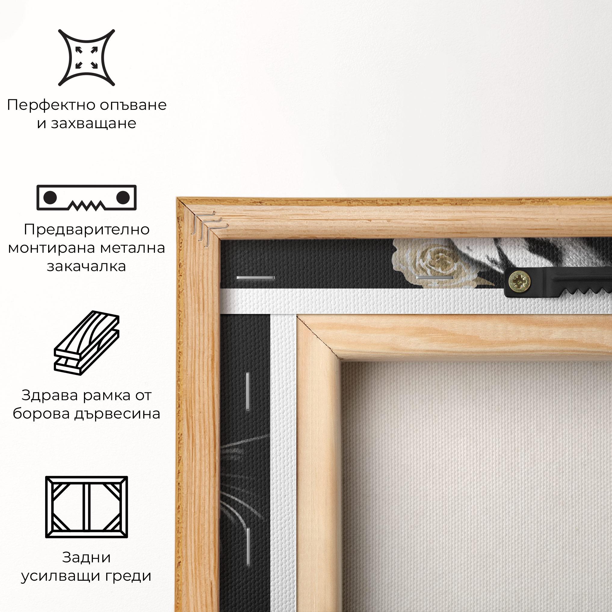 Картина на платно Gentle Power mockup 5