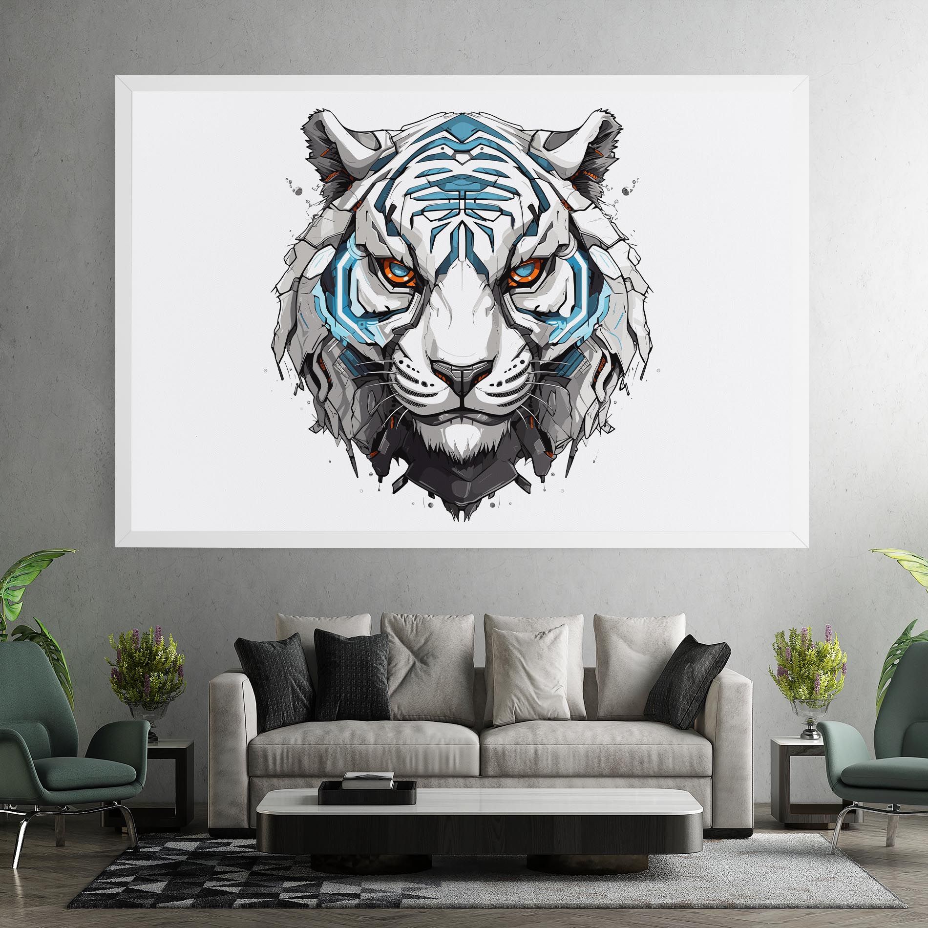 Cyborg Tiger mockup 7