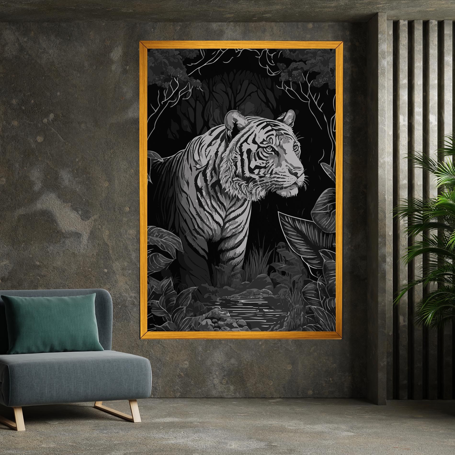 Grey Tiger mockup 7
