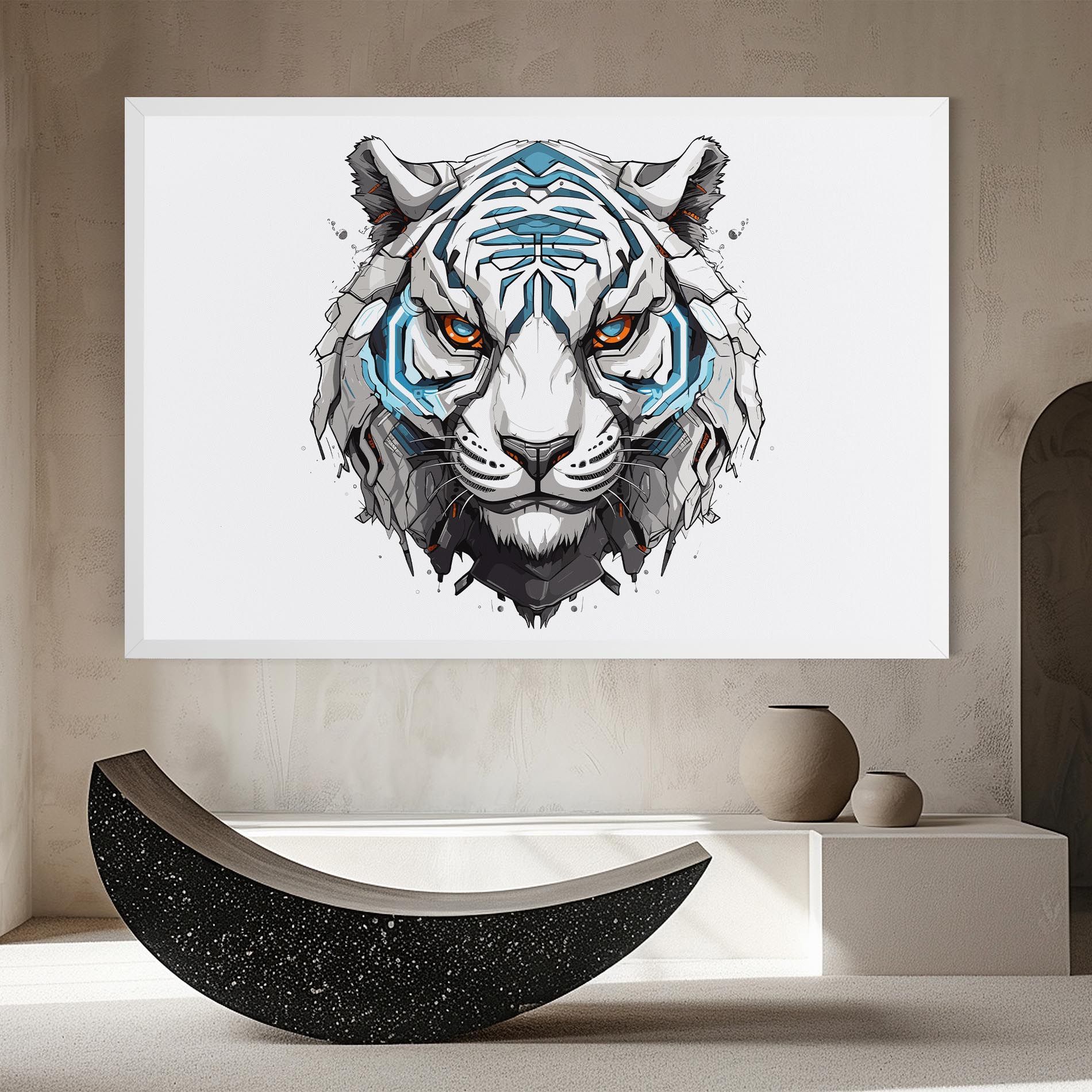Cyborg Tiger mockup 8