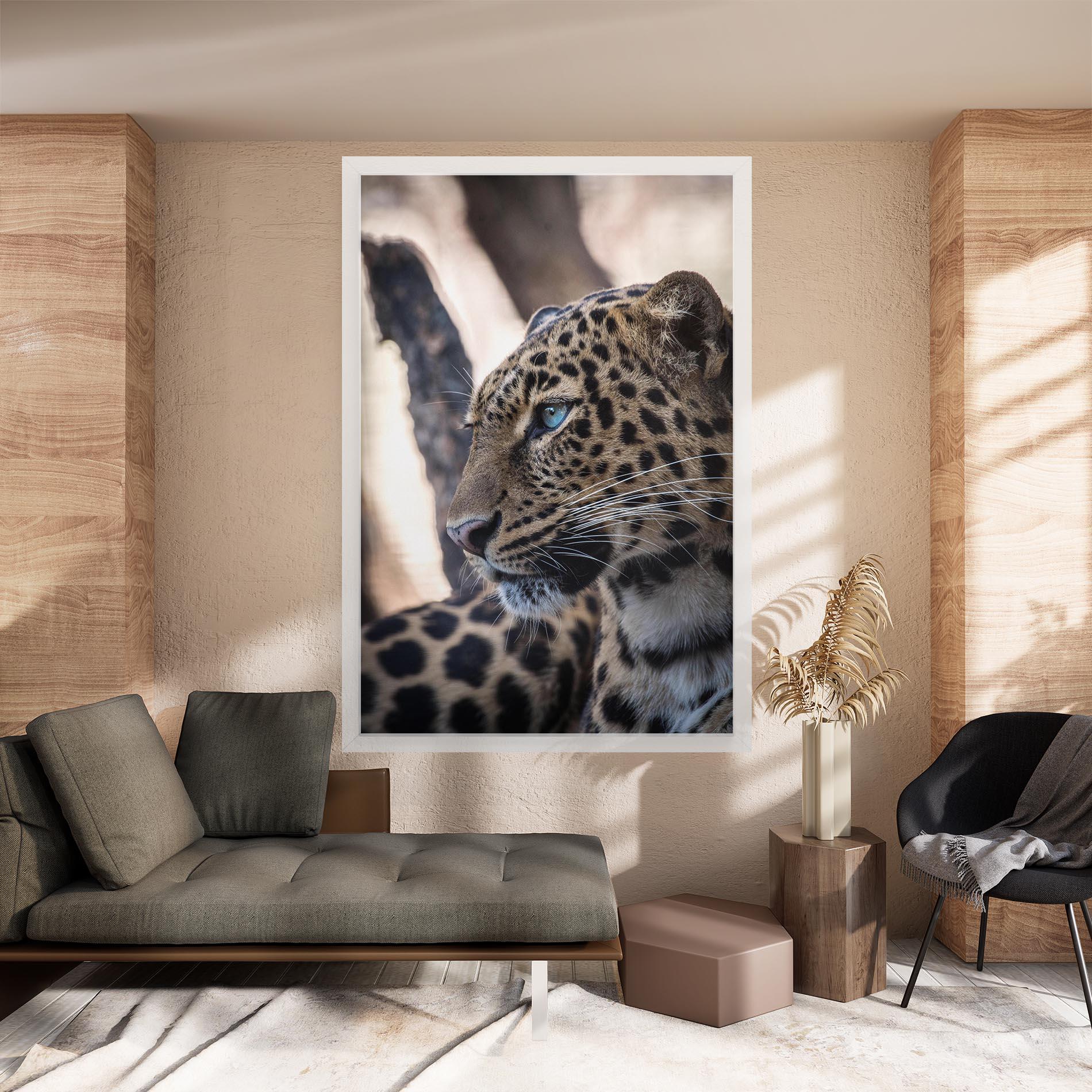 Картина на платно Blue Tiger mockup 8