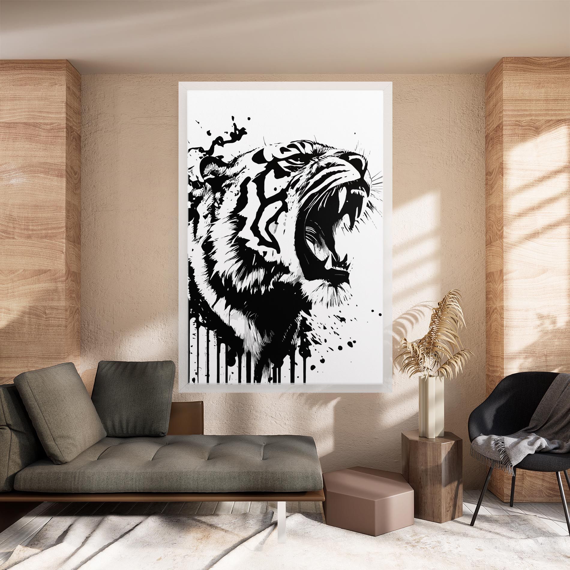 Ink Art Tiger mockup 8