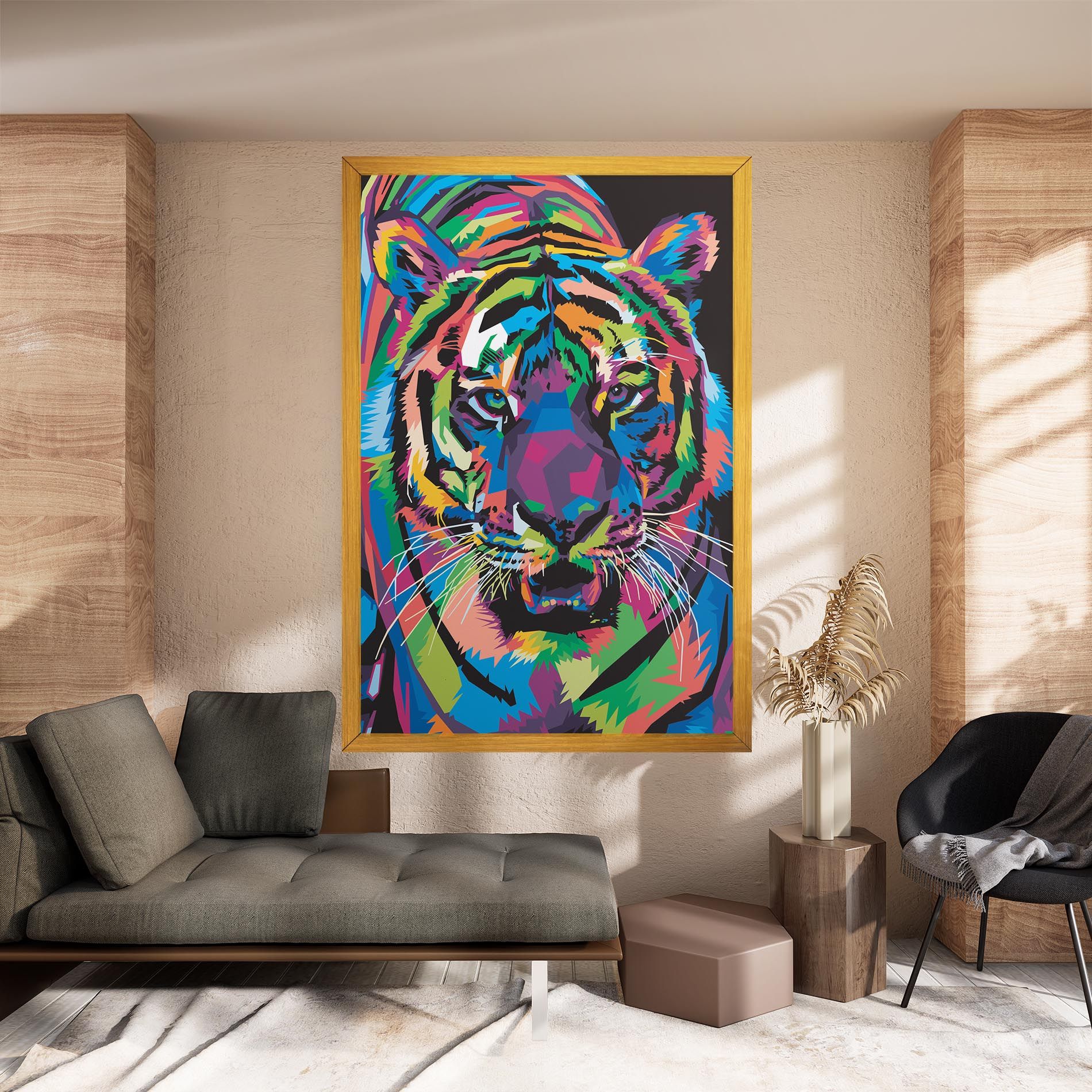 Mix Color Tiger mockup 8